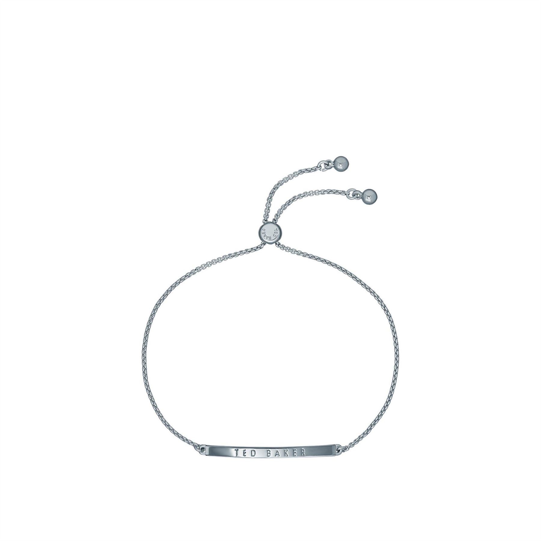 Ted Baker Breena Chain Bracelet with Engraved Logo