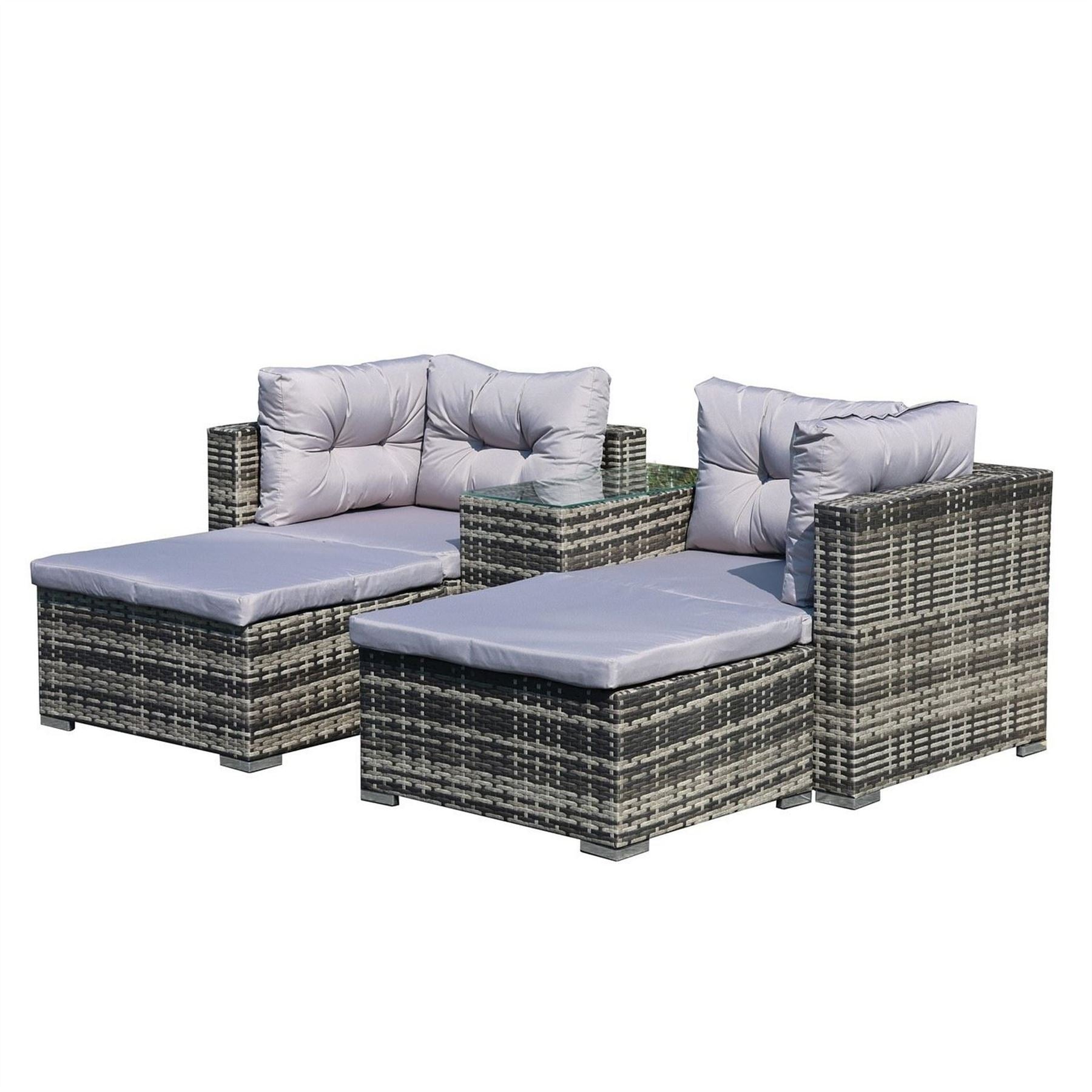 Linea 5 Piece Lounger Garden Set