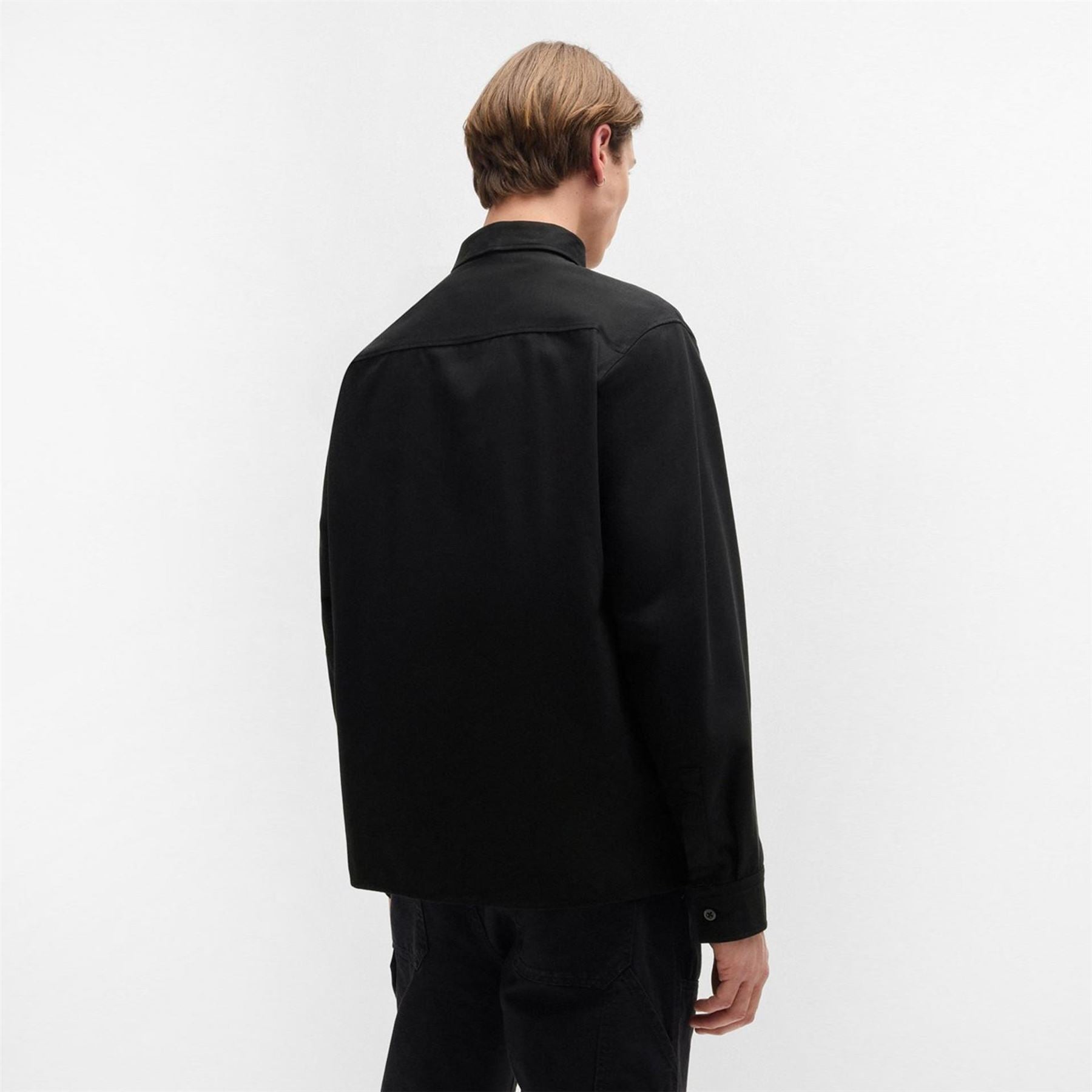 Hugo Regular Fit Long Sleeve Overshirt