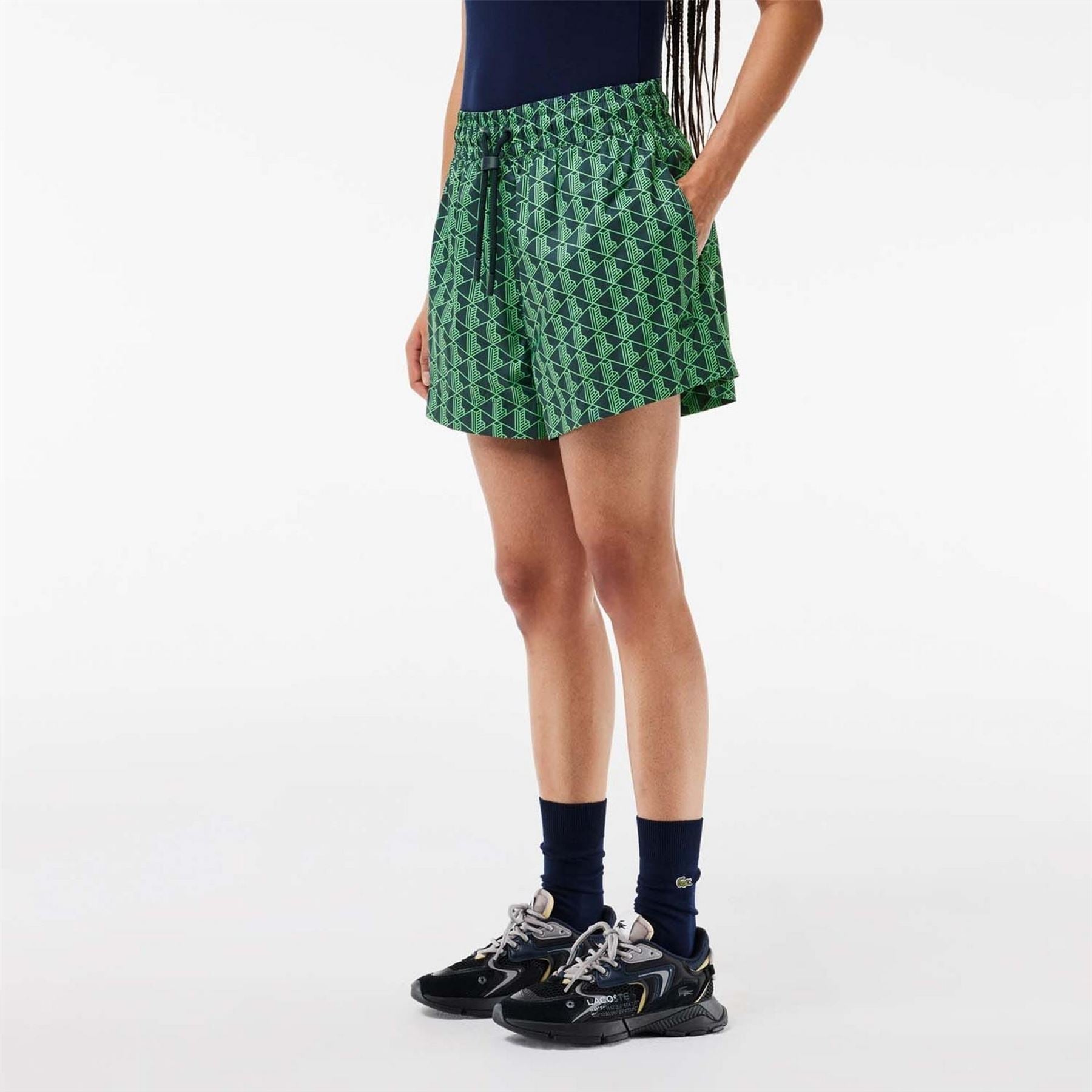 Lacoste Print Bermuda Shorts