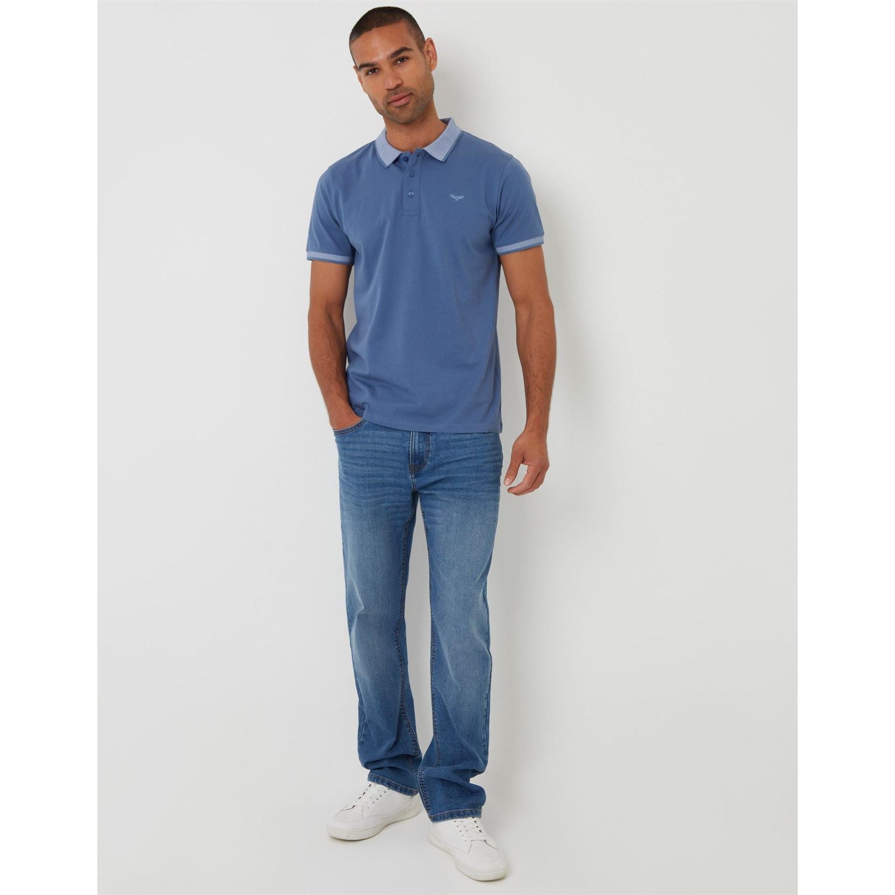 Threadbare Polo Shirt Regular Fit Short Sleeve