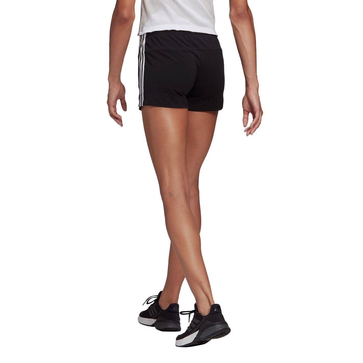adidas Womens Essentials 3 Stripe Shorts