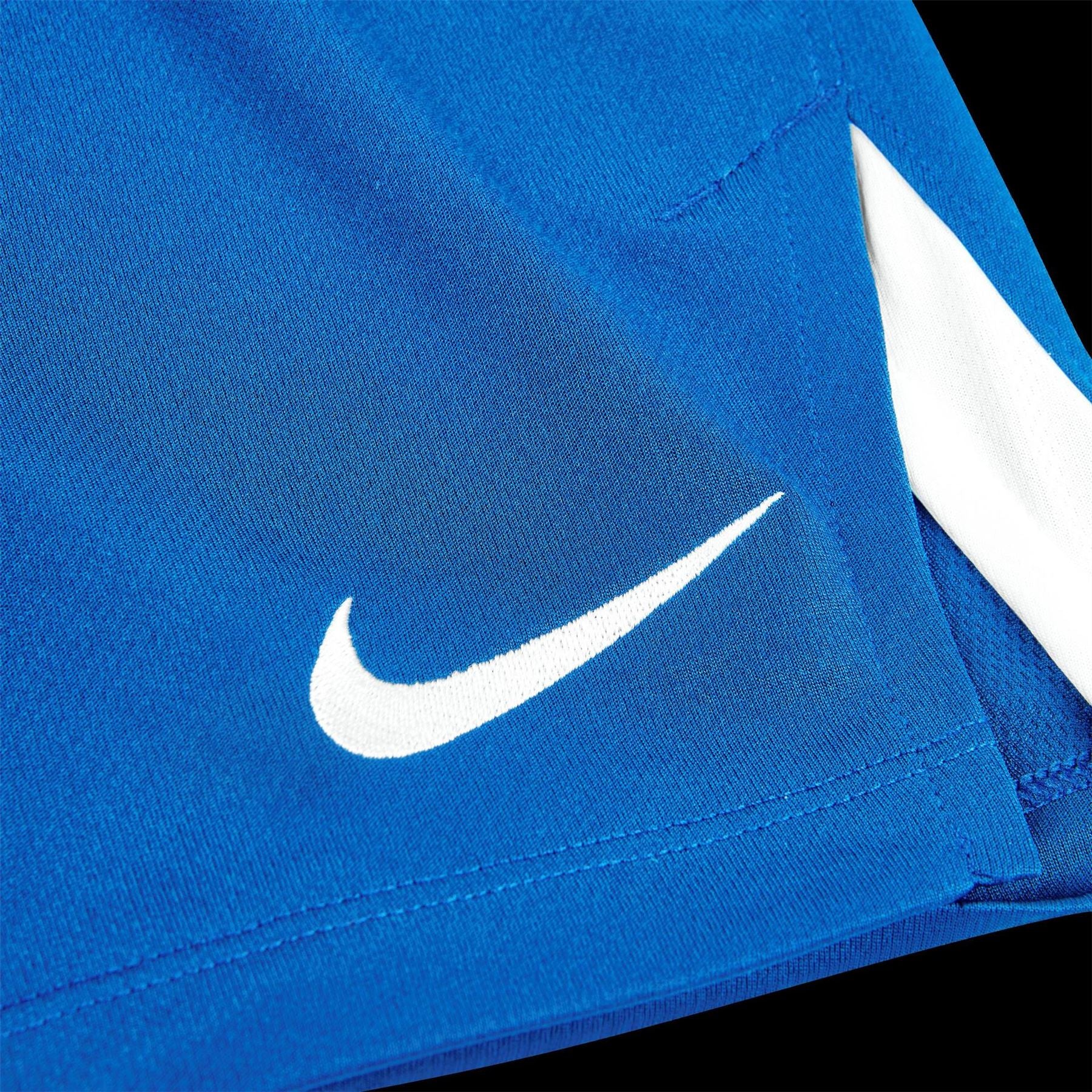 Nike Solid Patterned Soccer Shorts with Elasticated Waistband