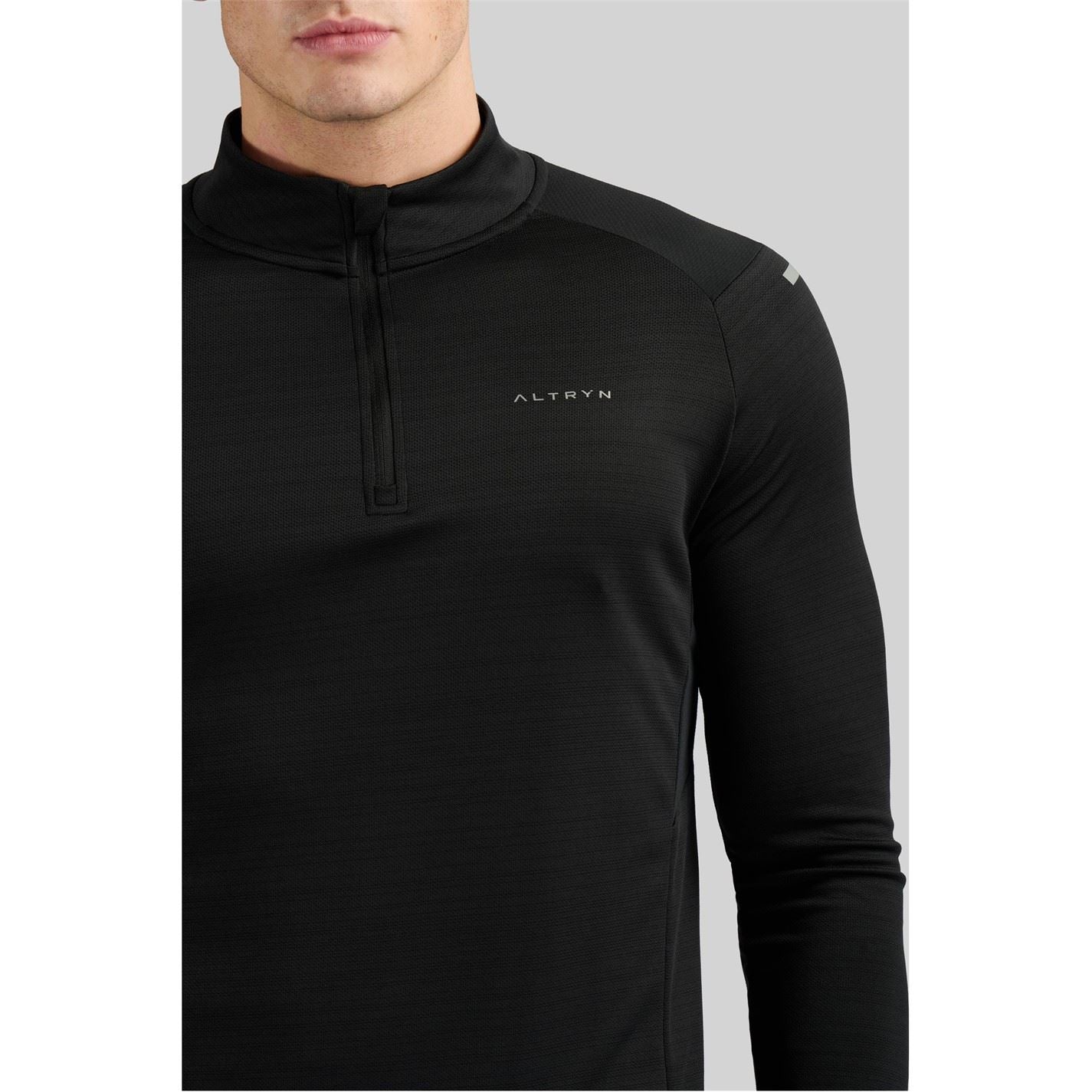 ALTRYN Mens Pike Tech Quarter Zip Top