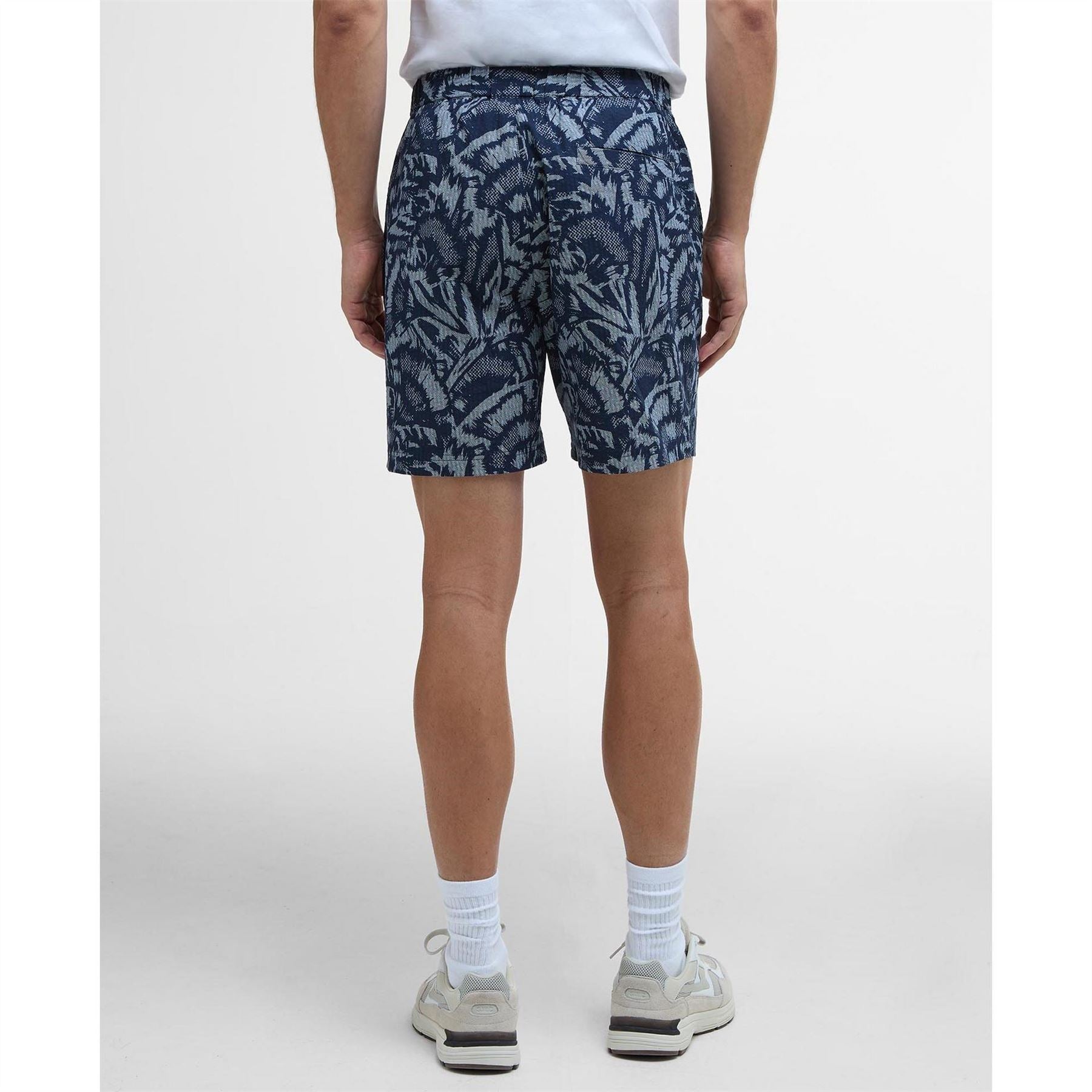 Barbour International B.intense Kew All Over Print Tailored Fit Chino Shorts