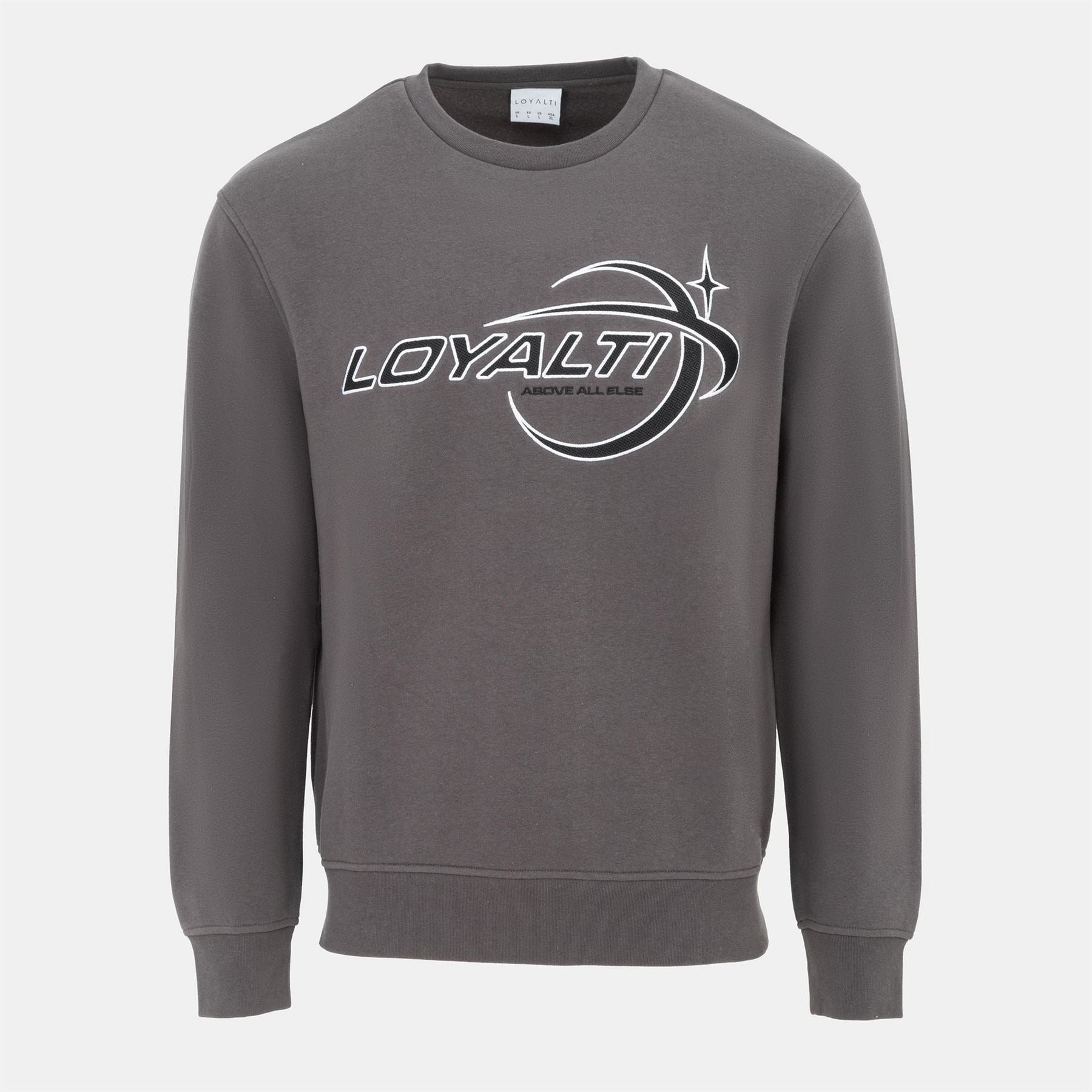 Loyalti Mens Galaxy Crewneck Sweatshirt