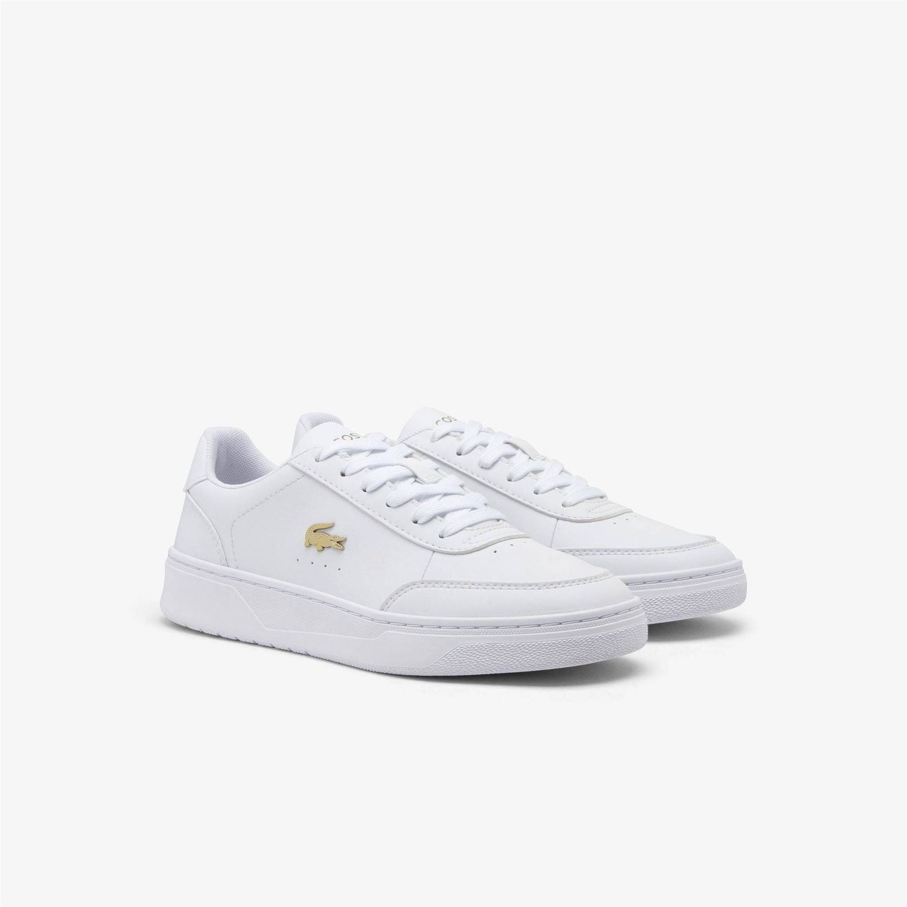 Lacoste Court Pro Crocodile Print Low Top Sneakers