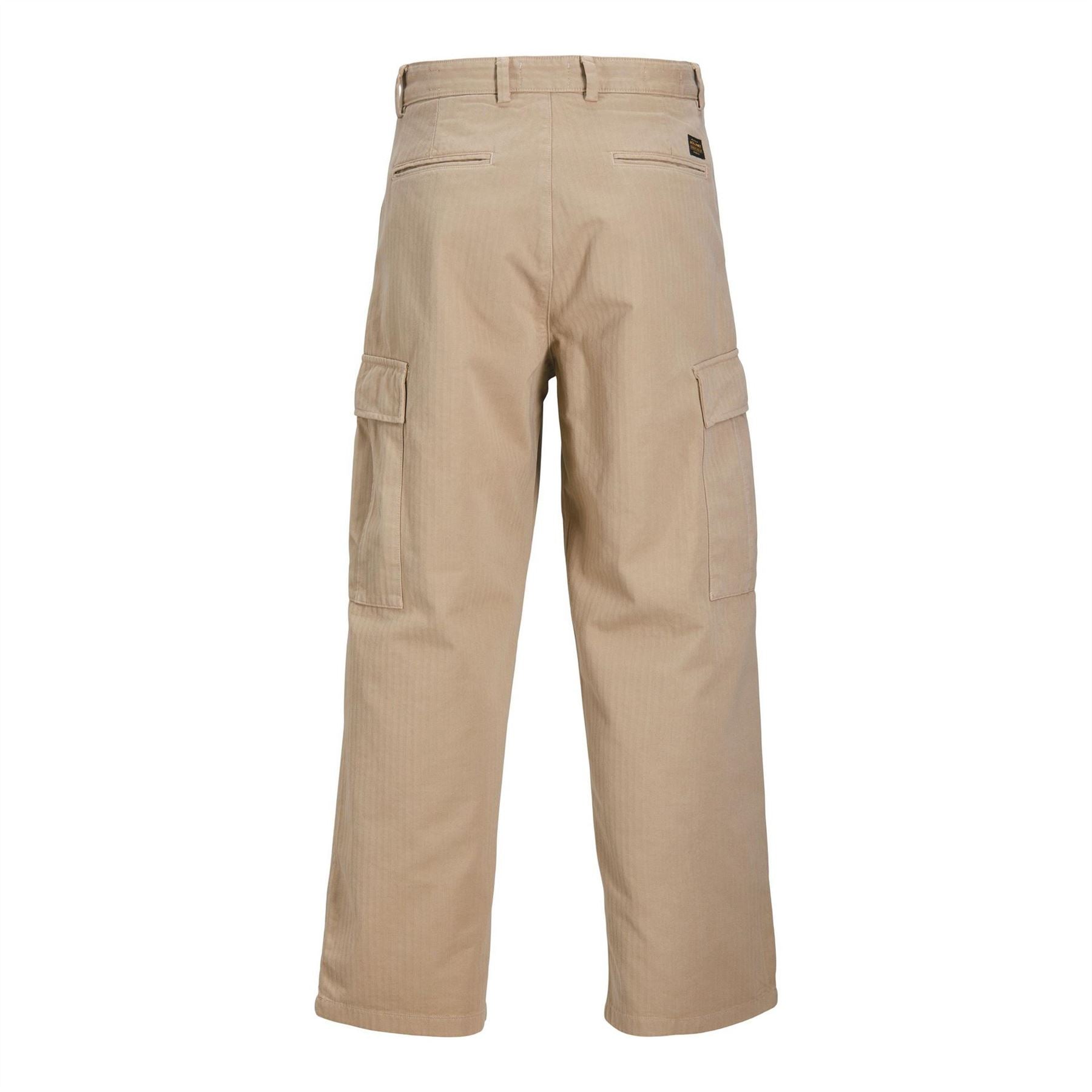 Jack and Jones Owen Solid Patterned Wide Leg Combat Pants
