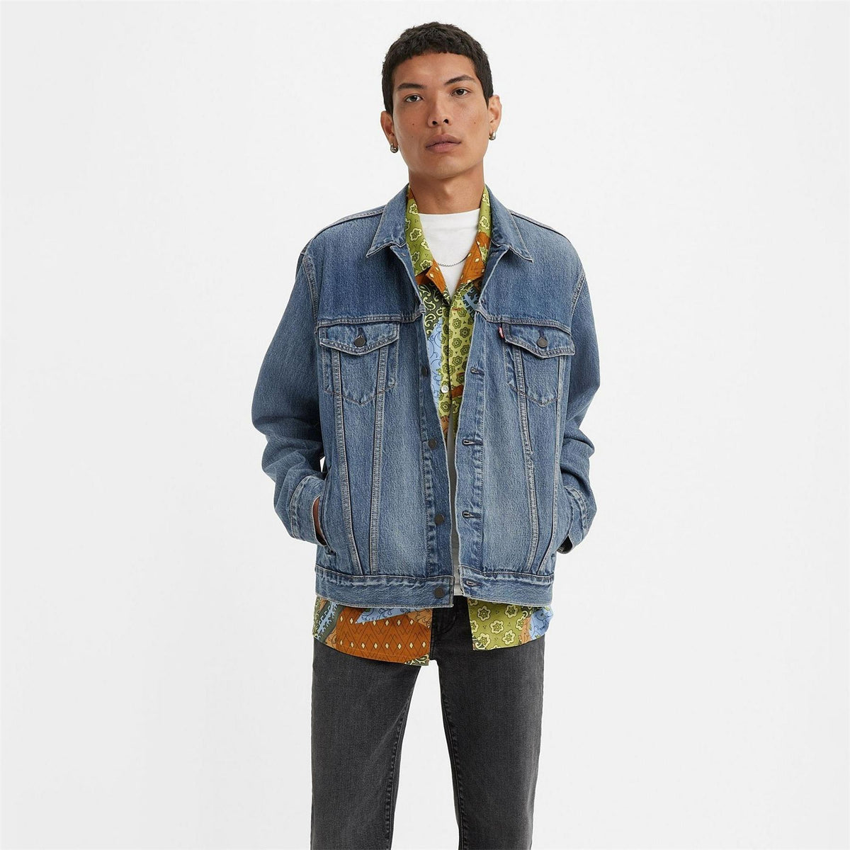 Levis Trucker Cotton Long Sleeve Denim Jacket