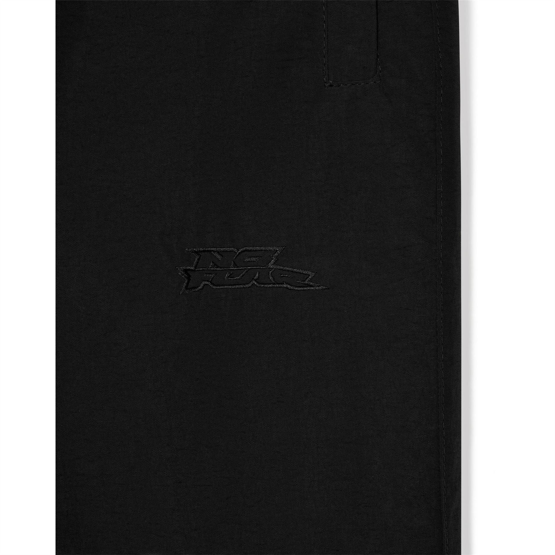 No Fear Solid Patterned Straight Track Pants