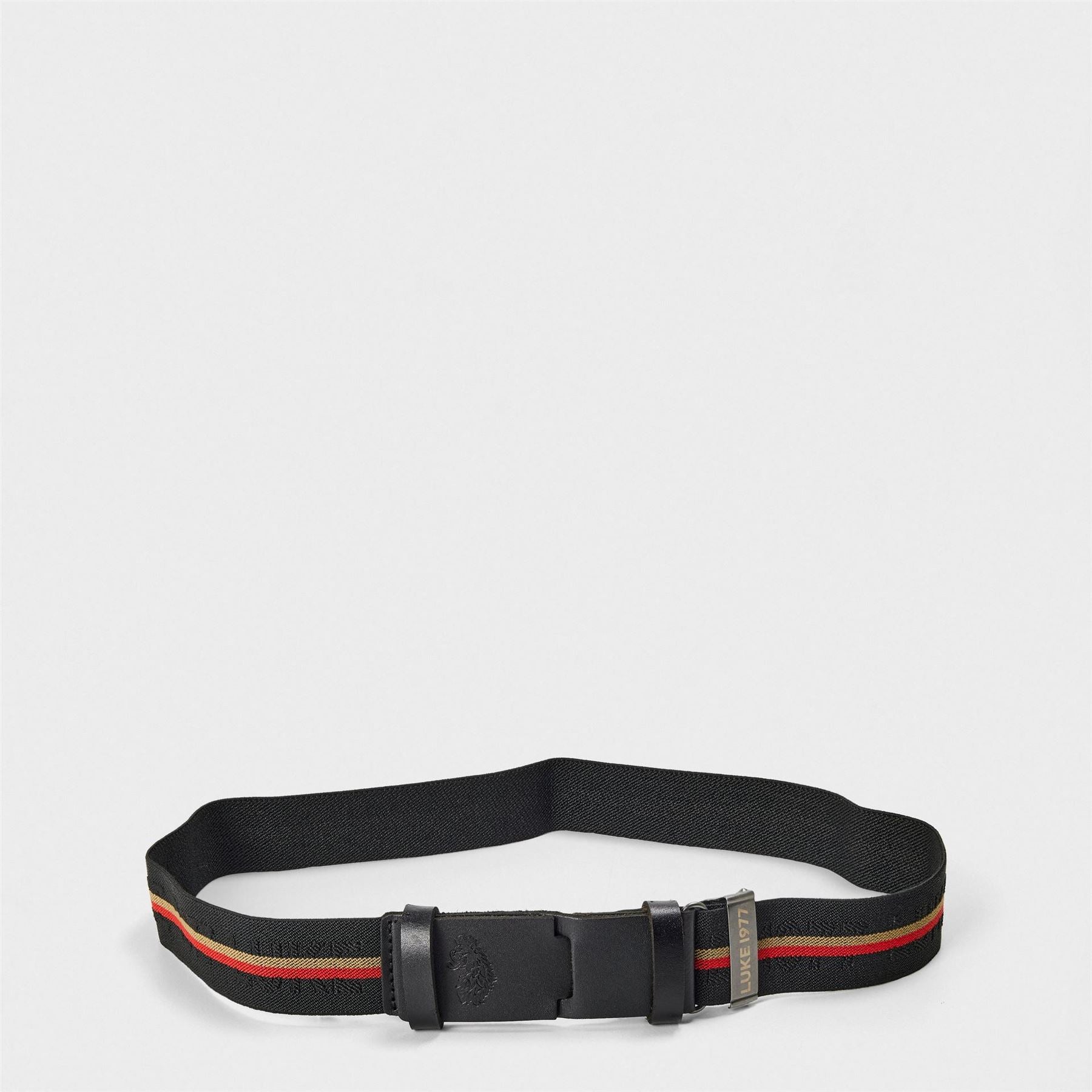 Luke Woven Clip Buckle Web Belt