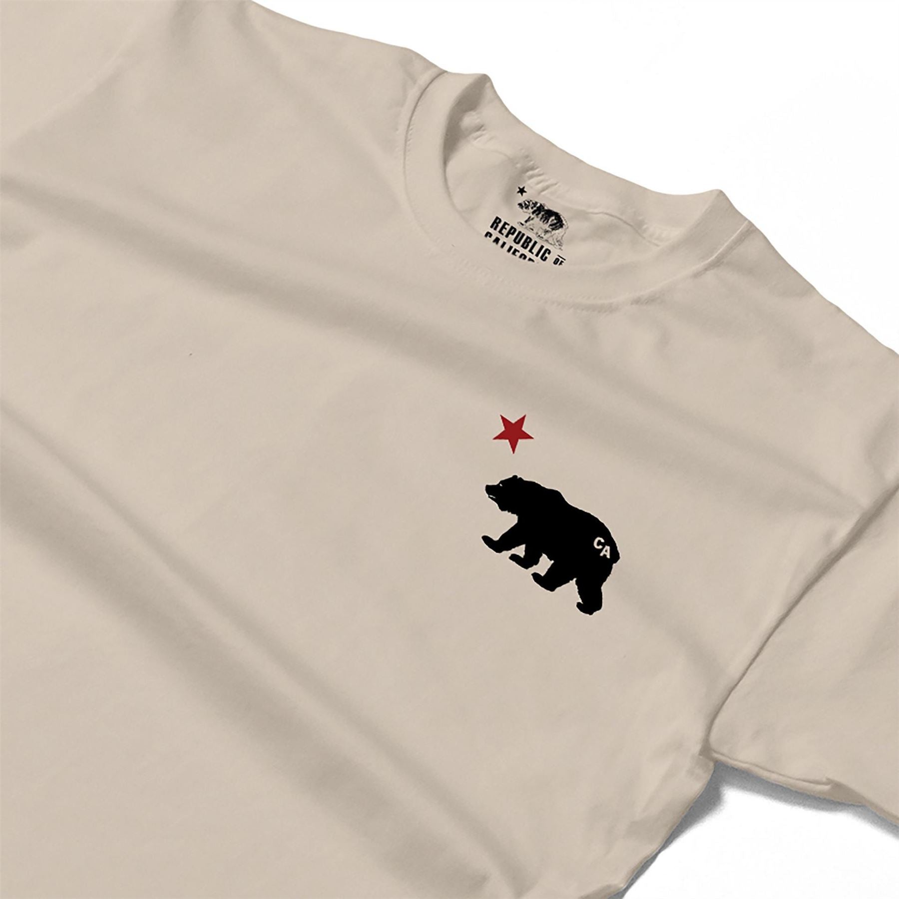 Republic of California Cali Large Genie Graphic Crew Neck Short Sleeve T-Shirt