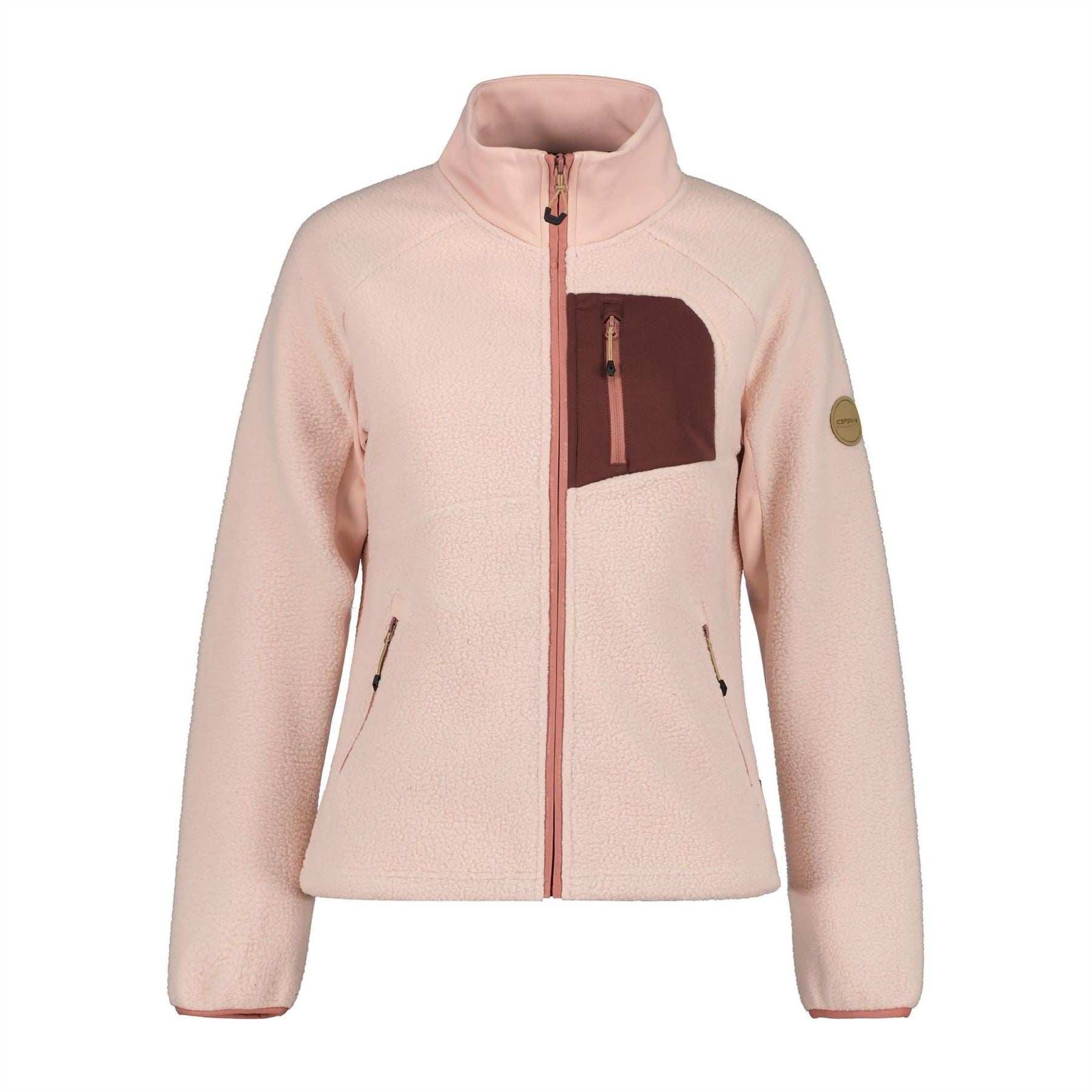 Icepeak Regular Fit Raglan Sleeve Funnel Neck Sweatshirt
