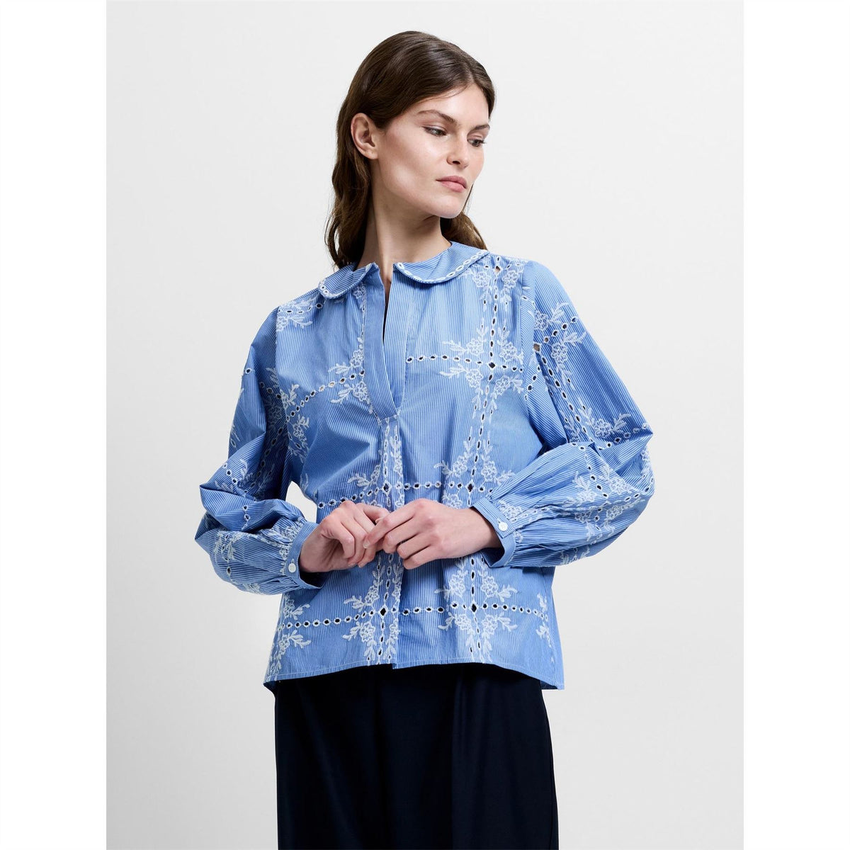 French Connection Long Sleeve Patterned Shirt