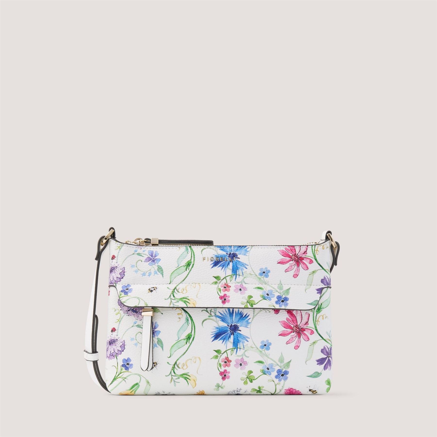 Fiorelli Crossbody Color Block Handbag with Detachable Strap