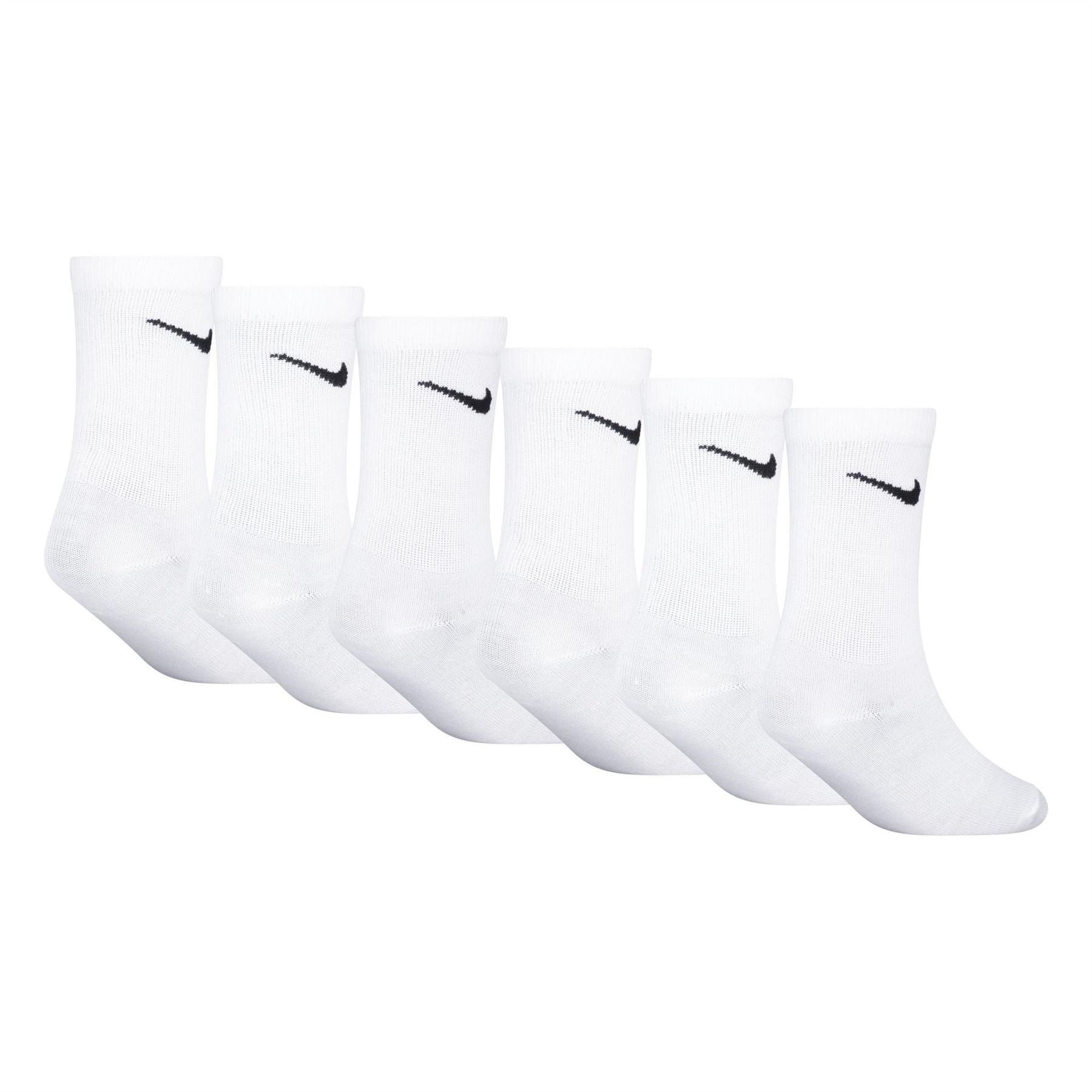 Nike 6 Pack Of Crew Socks Childrens