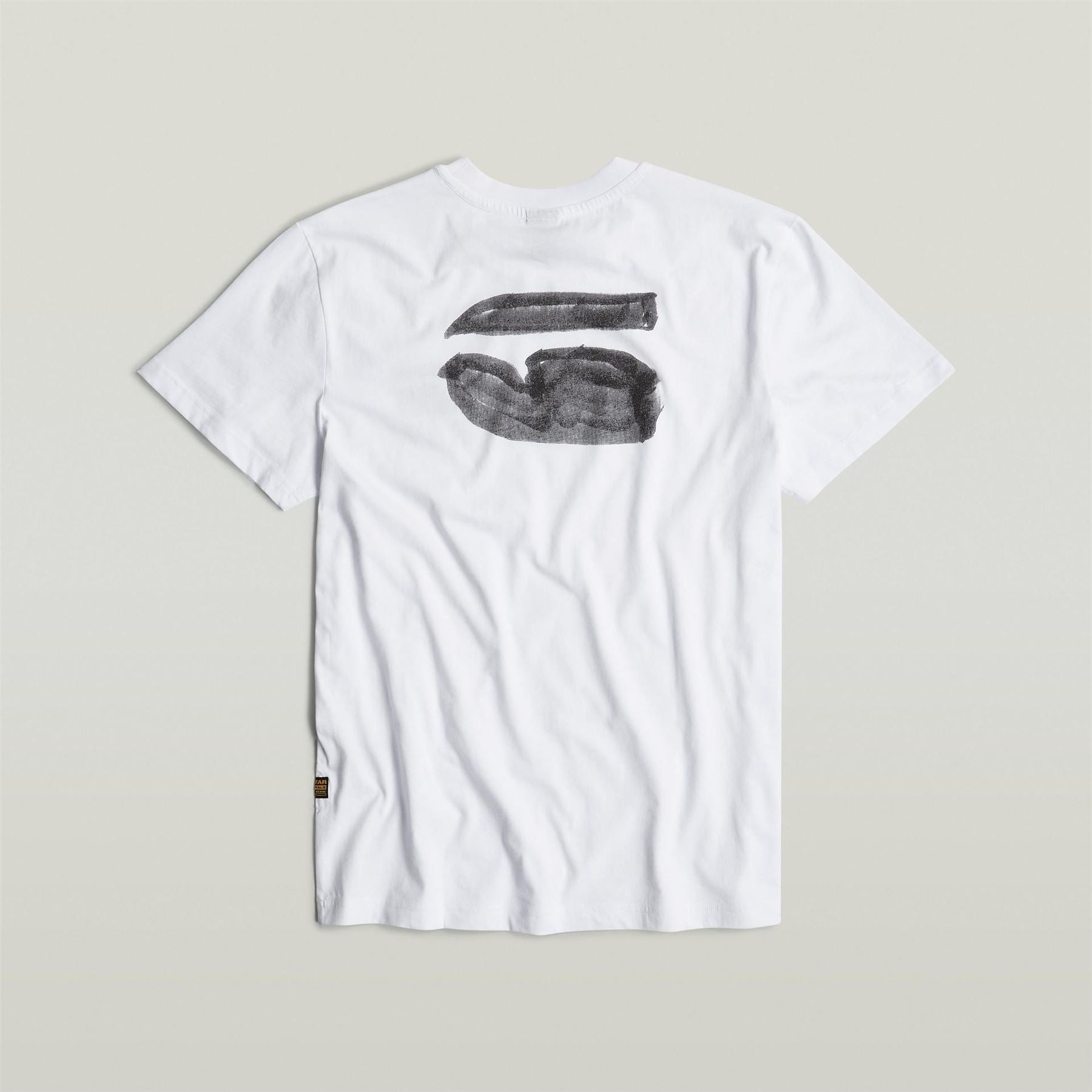 G Star Burger Back Print Regular Fit T-Shirt