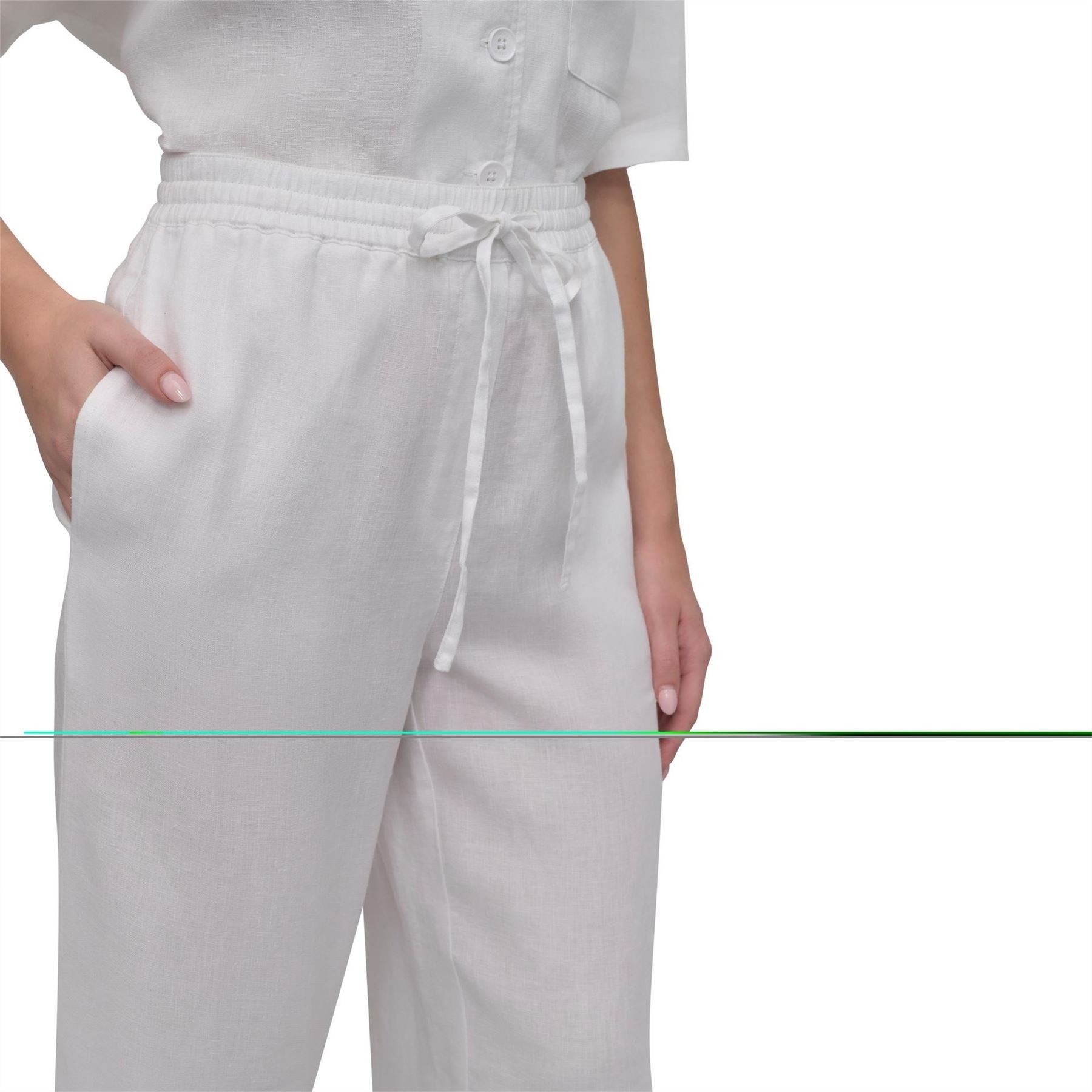 DKNY Straight Leg Trousers