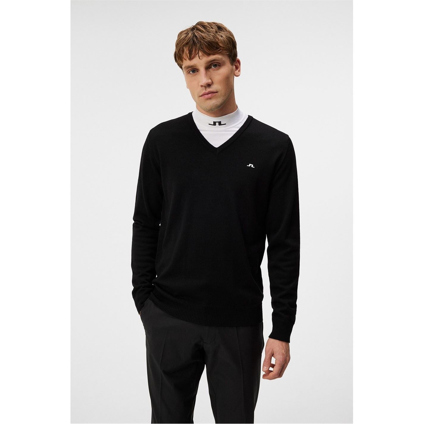 J Lindeberg Golf Crew Neck Jumper