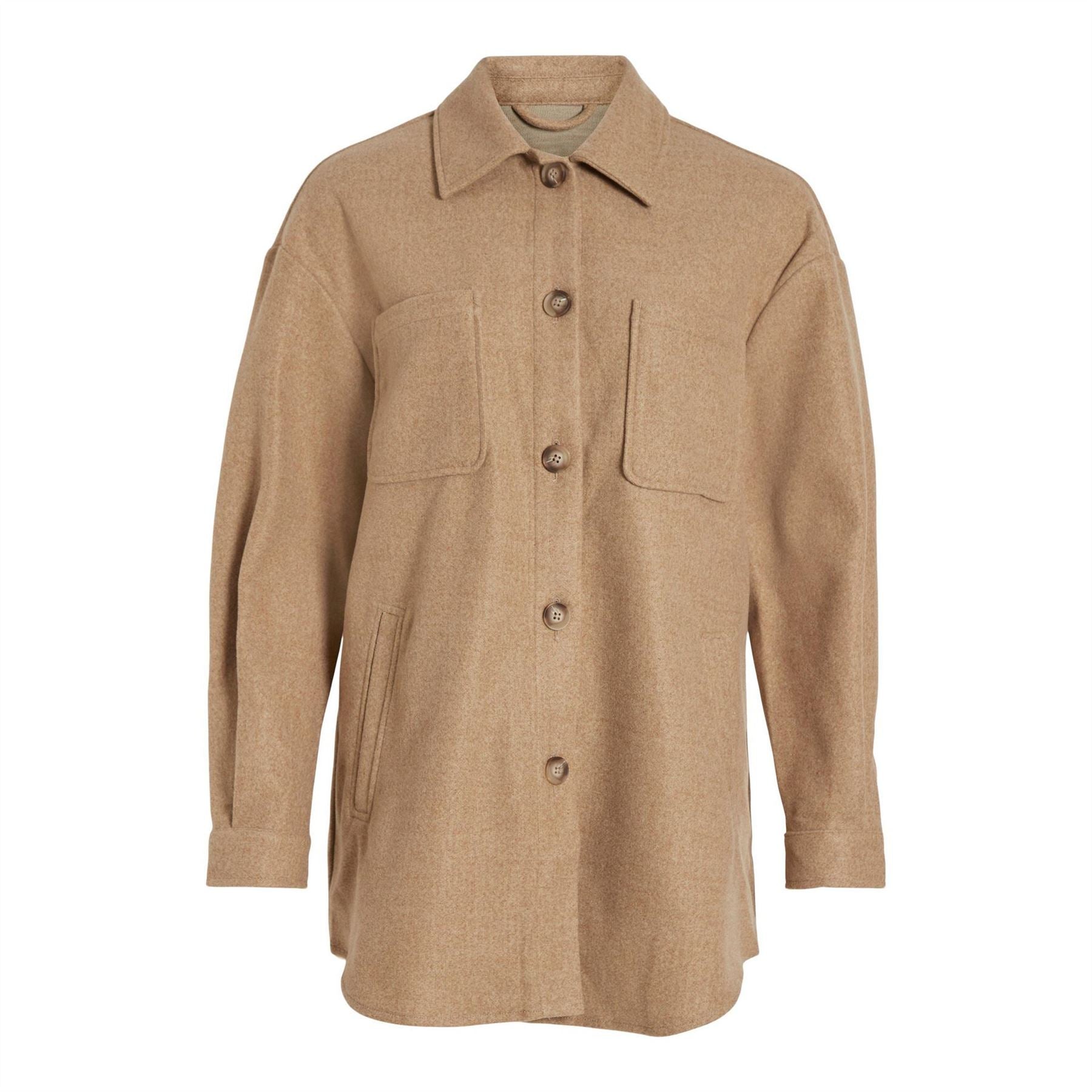 Vila Sleeve Shirt Jacket