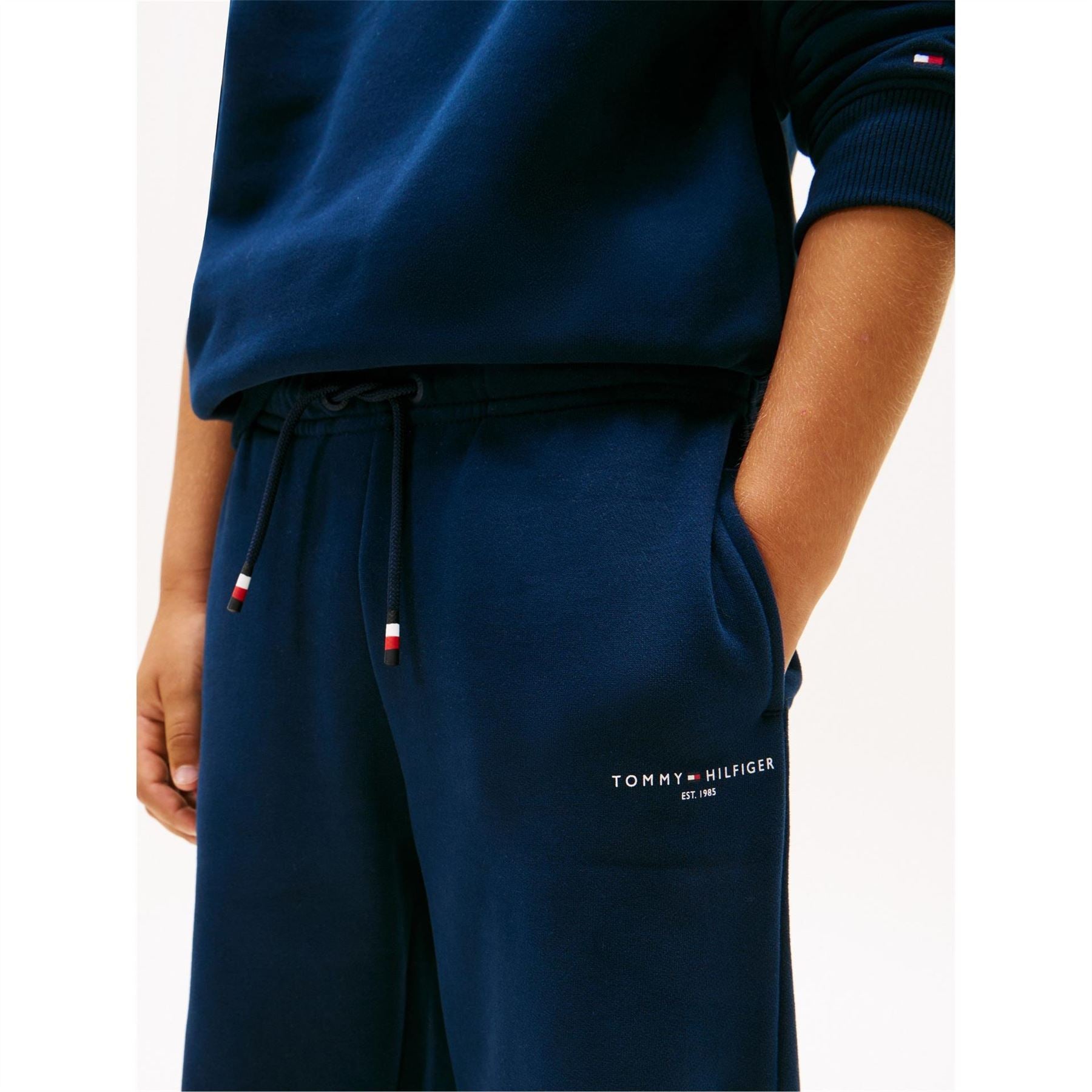 Tommy Hilfiger Crew Neck Long Sleeve Sweatshirt Jogger Coord Set