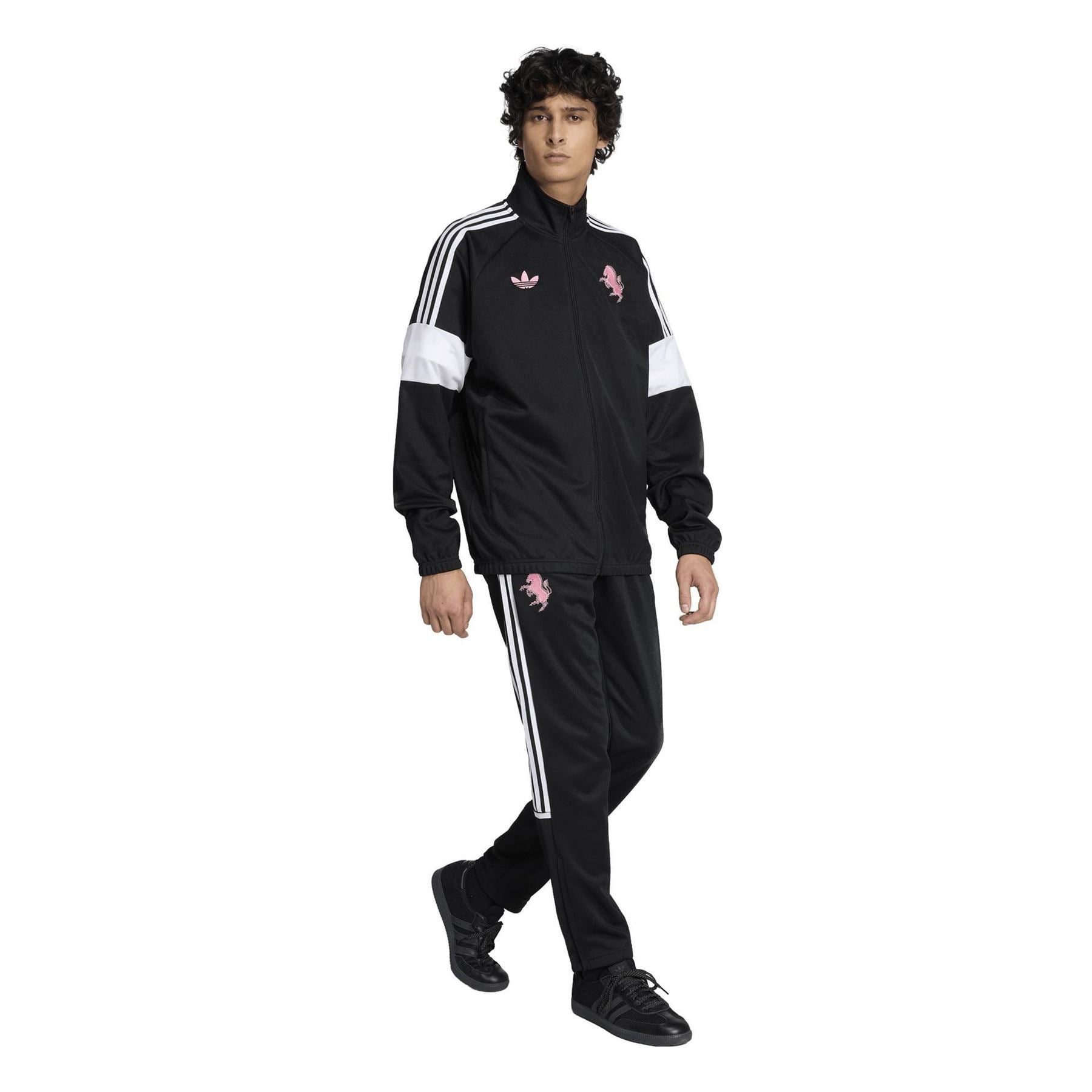 adidas Mens Juventus Lfstlr Tracksuit Bottoms
