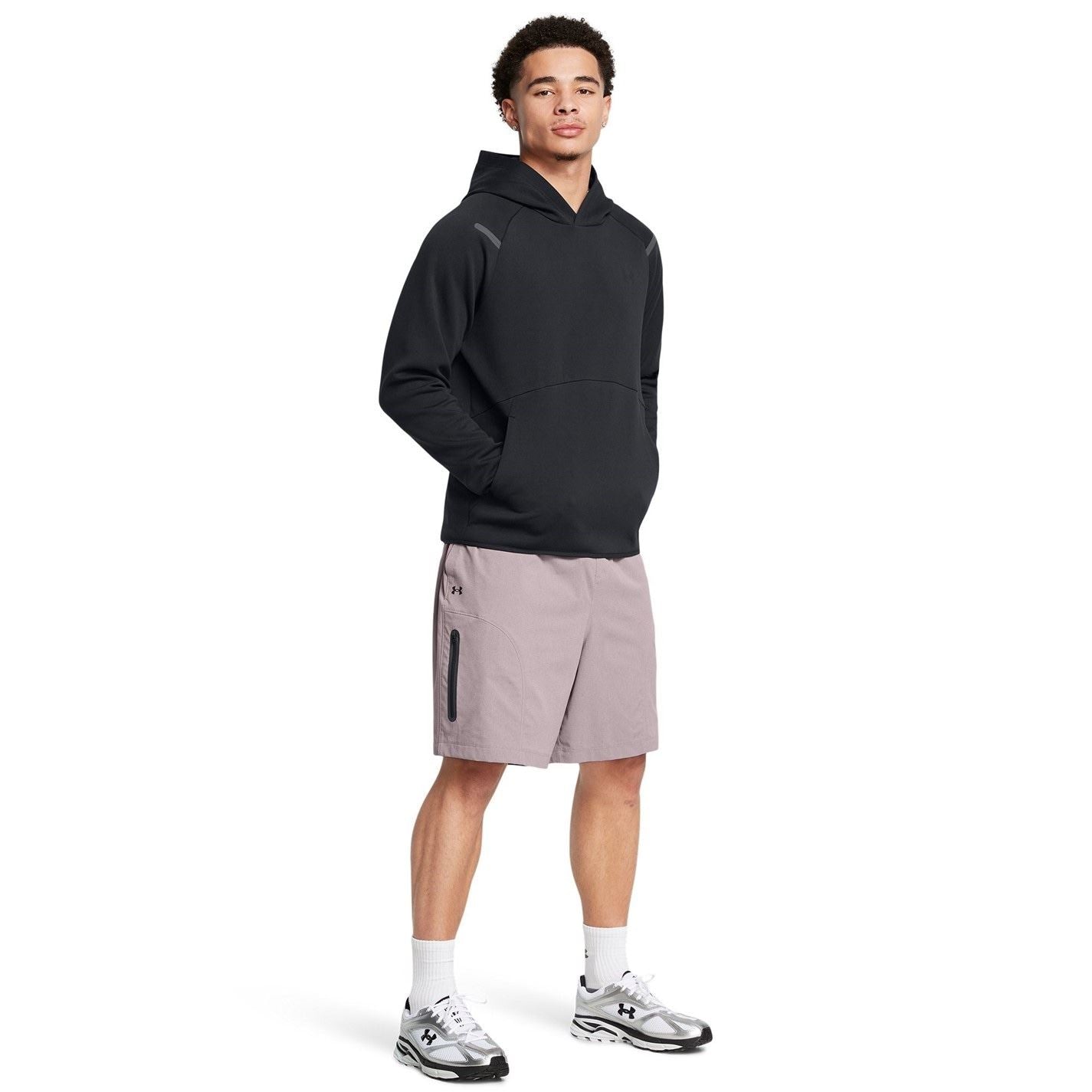 Under Armour Solid Patterned Vent Bermuda Shorts