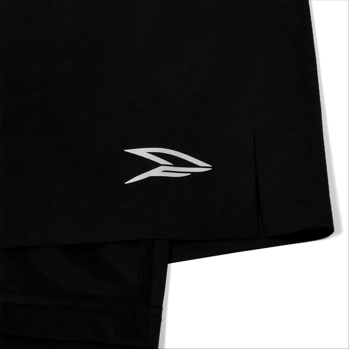 No Fear Mens 2 In 1 Compression Shorts
