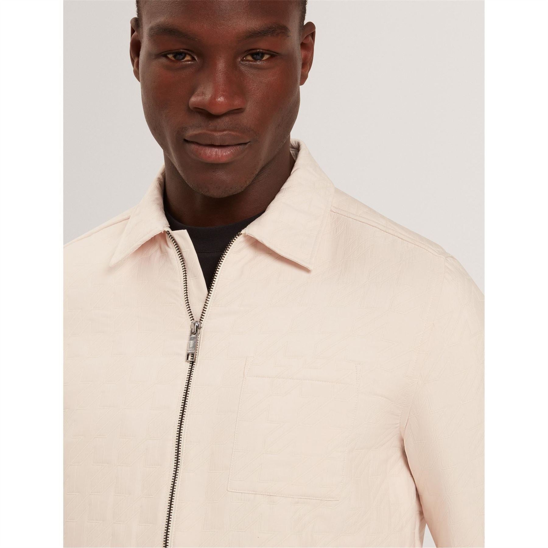 Ted Baker Textured Chest Pocket Overshirt