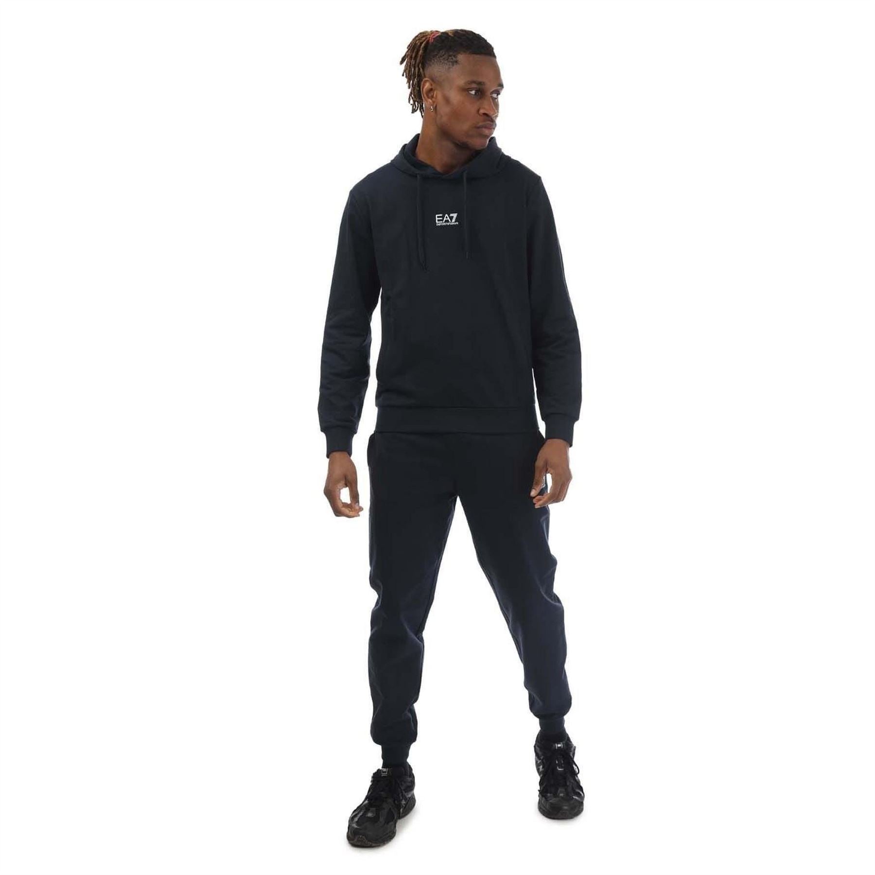 EA7 Identity Cotton Tracksuit