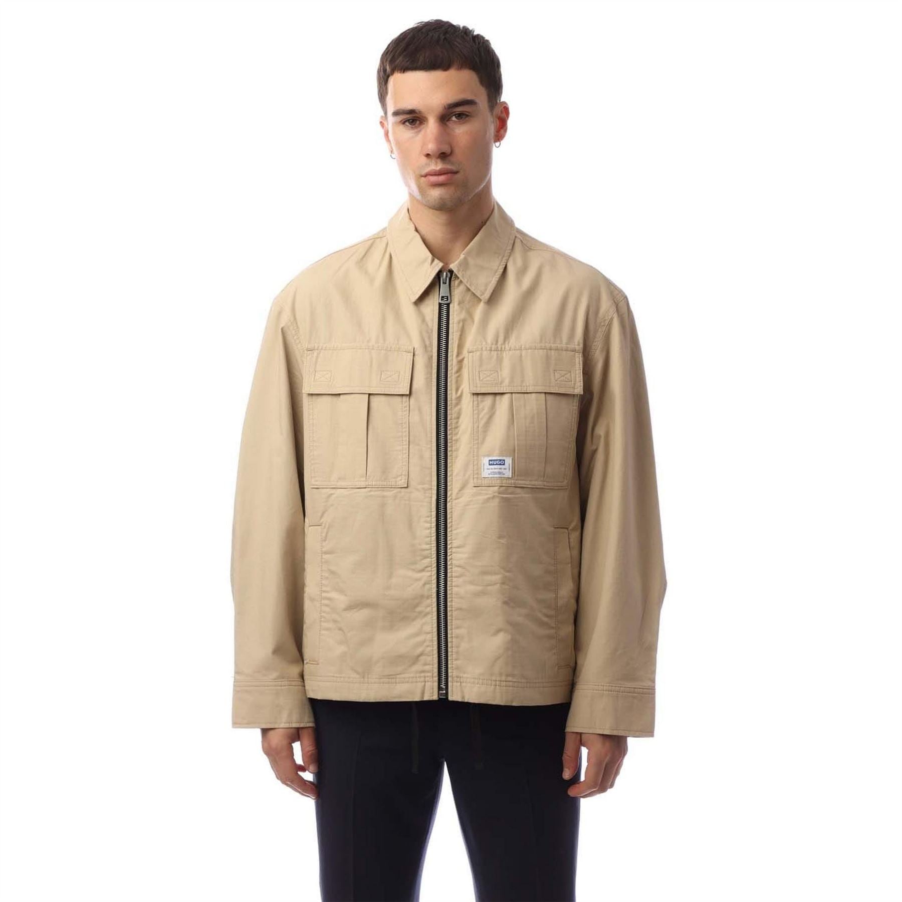 Hugo Logo Label Jacket