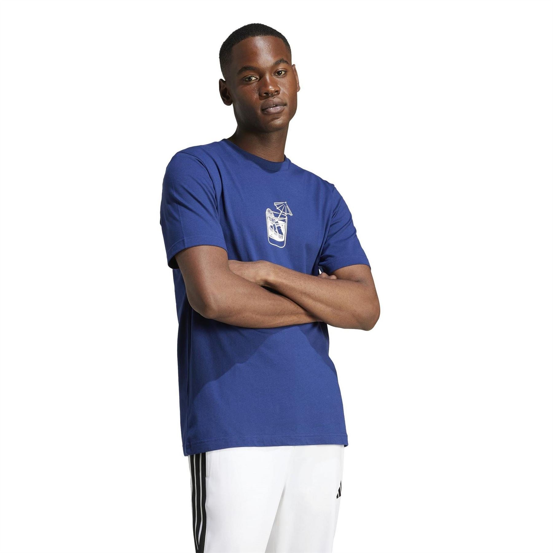 adidas Regular Fit Graphic Short Sleeve T-Shirt