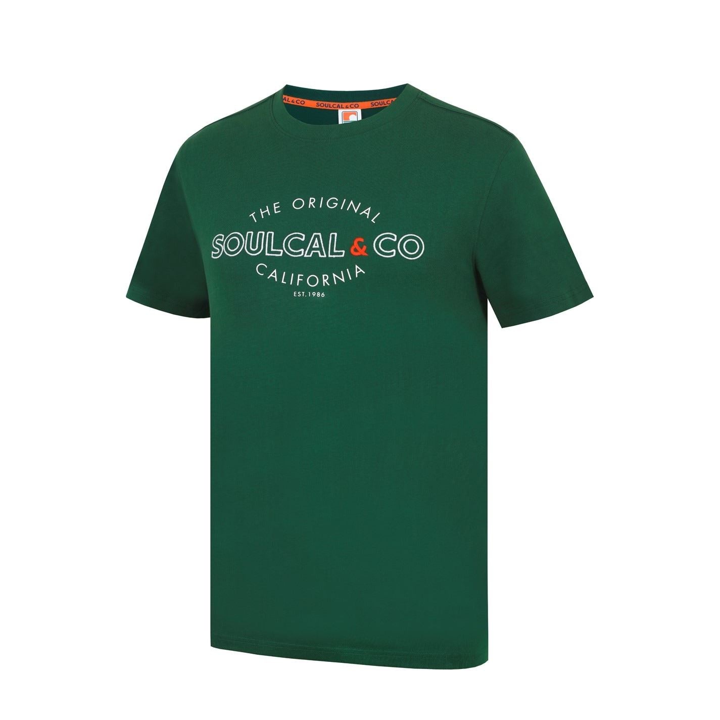 SoulCal Regular Fit Geographic Print Crew Neck T-Shirt