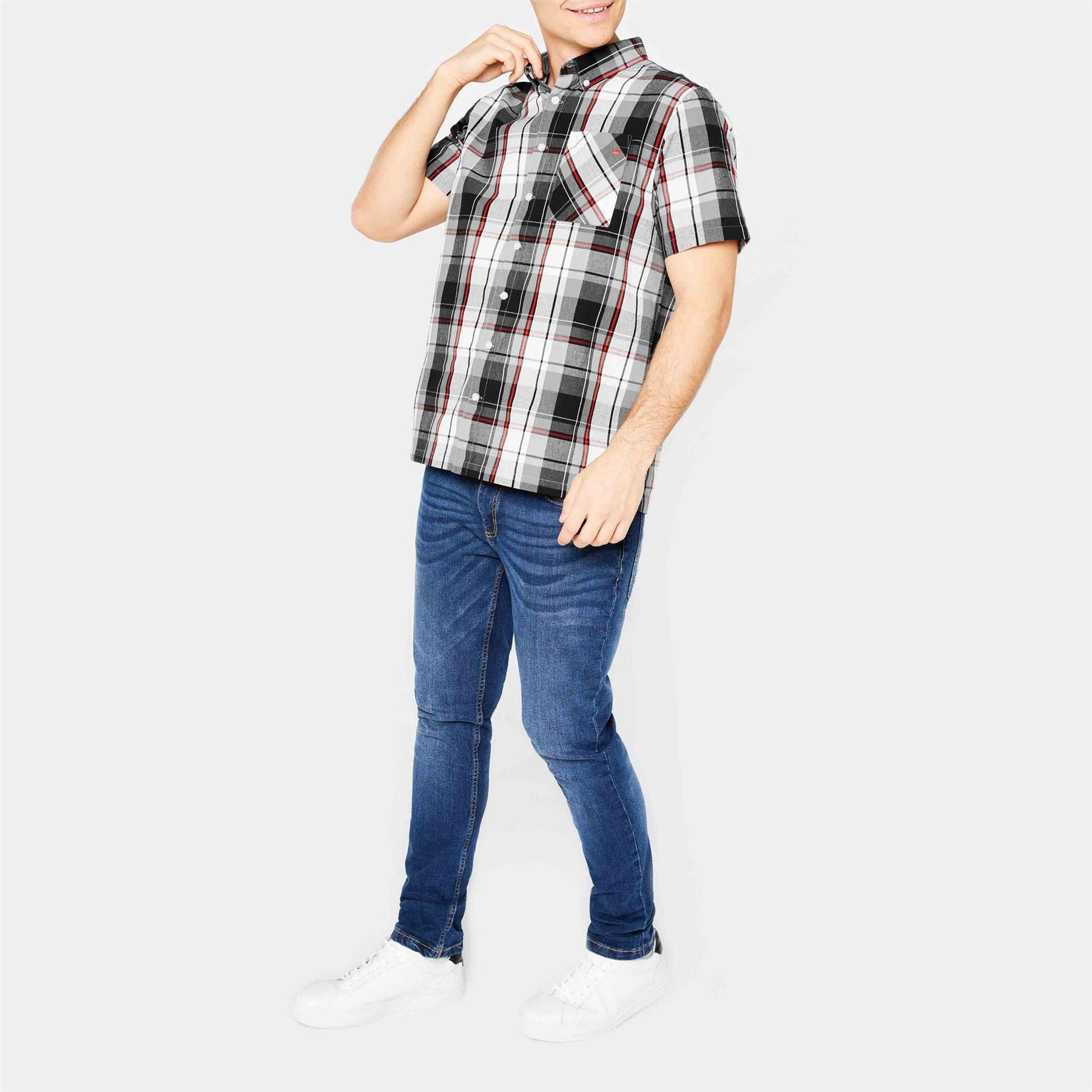 Lee Cooper Mens Cooper Check Shirt