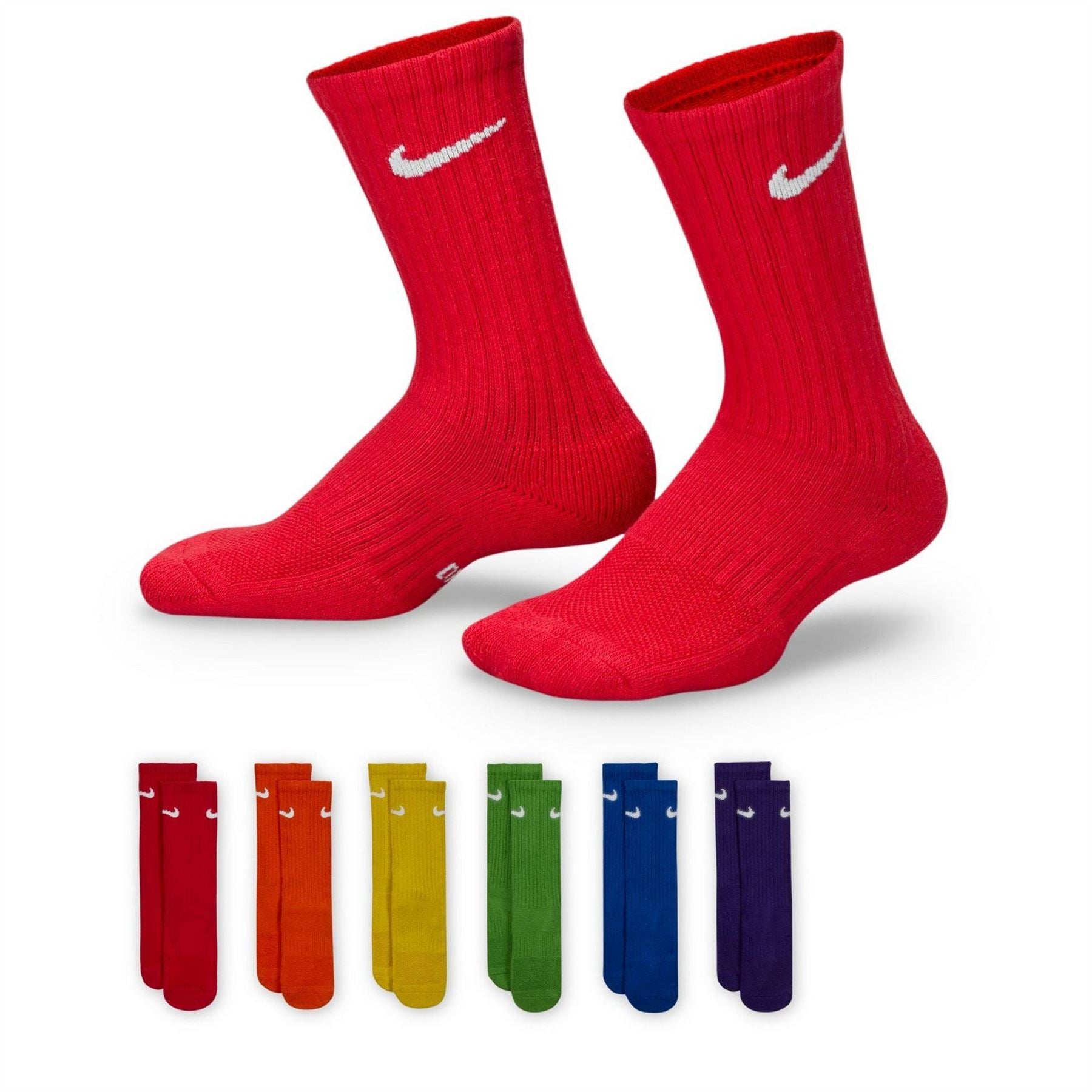 Nike 6 Pack Crew Trainer Socks