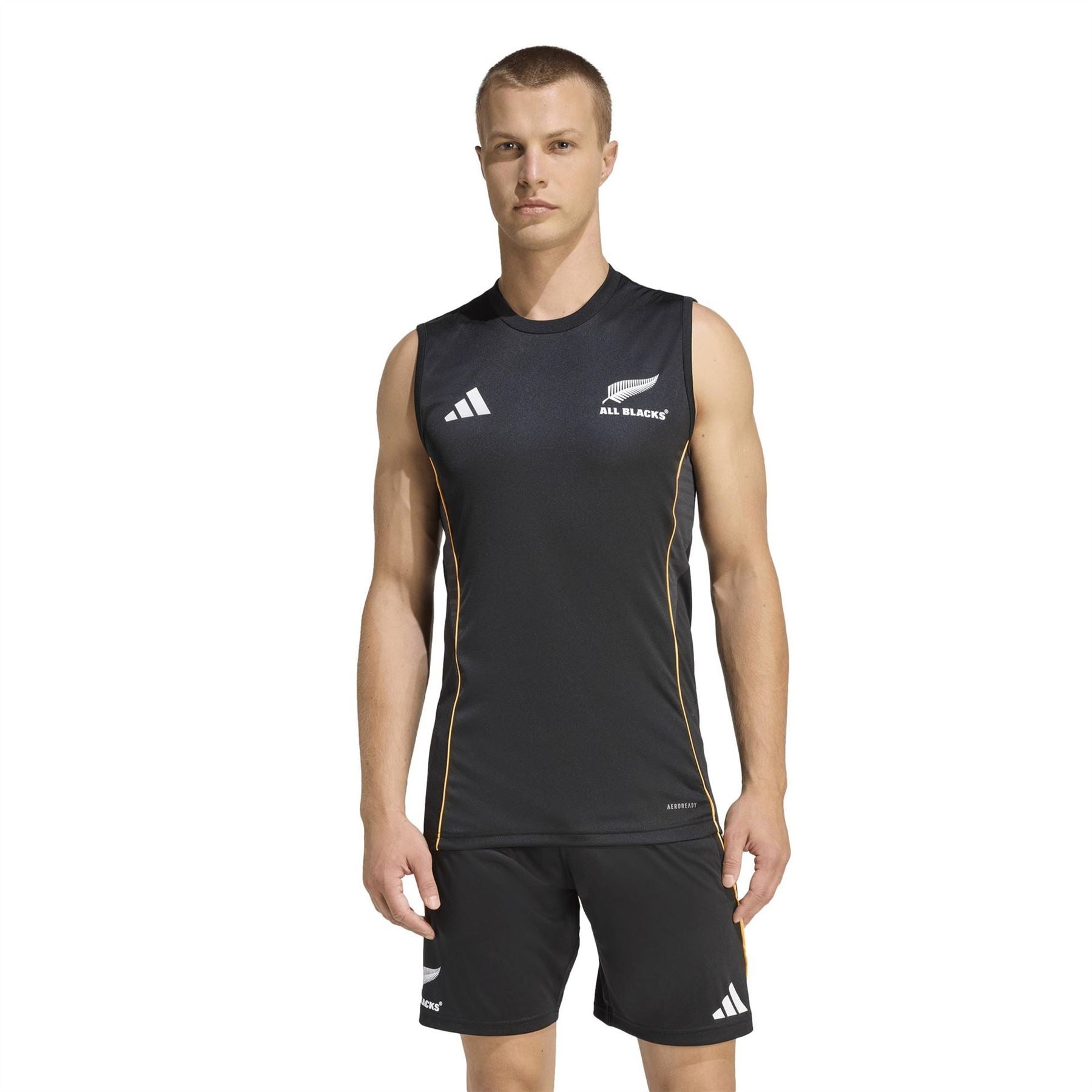adidas Mens All Blacks X Marvel Singlet
