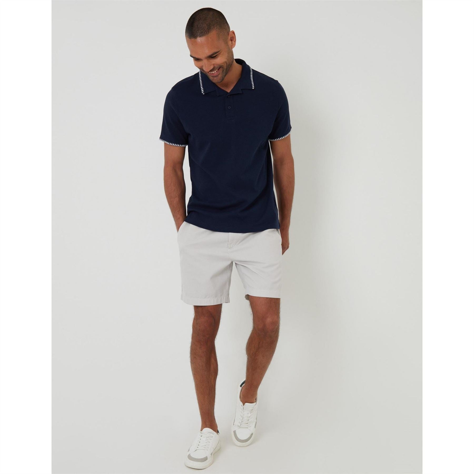 Threadbare Arnwick Regular Fit Short Sleeve Shirt