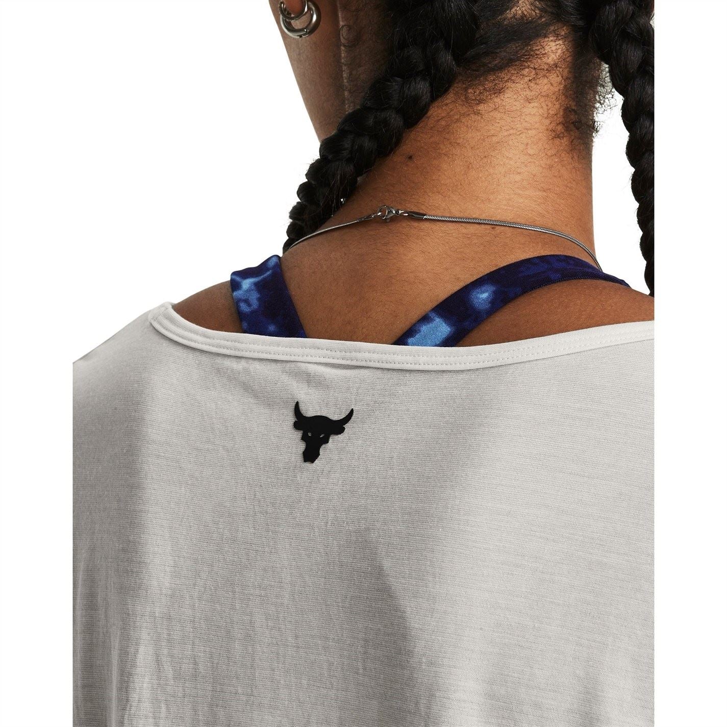 Under Armour Womens Armour Pjt Rck Completer Deep V T Gym Top