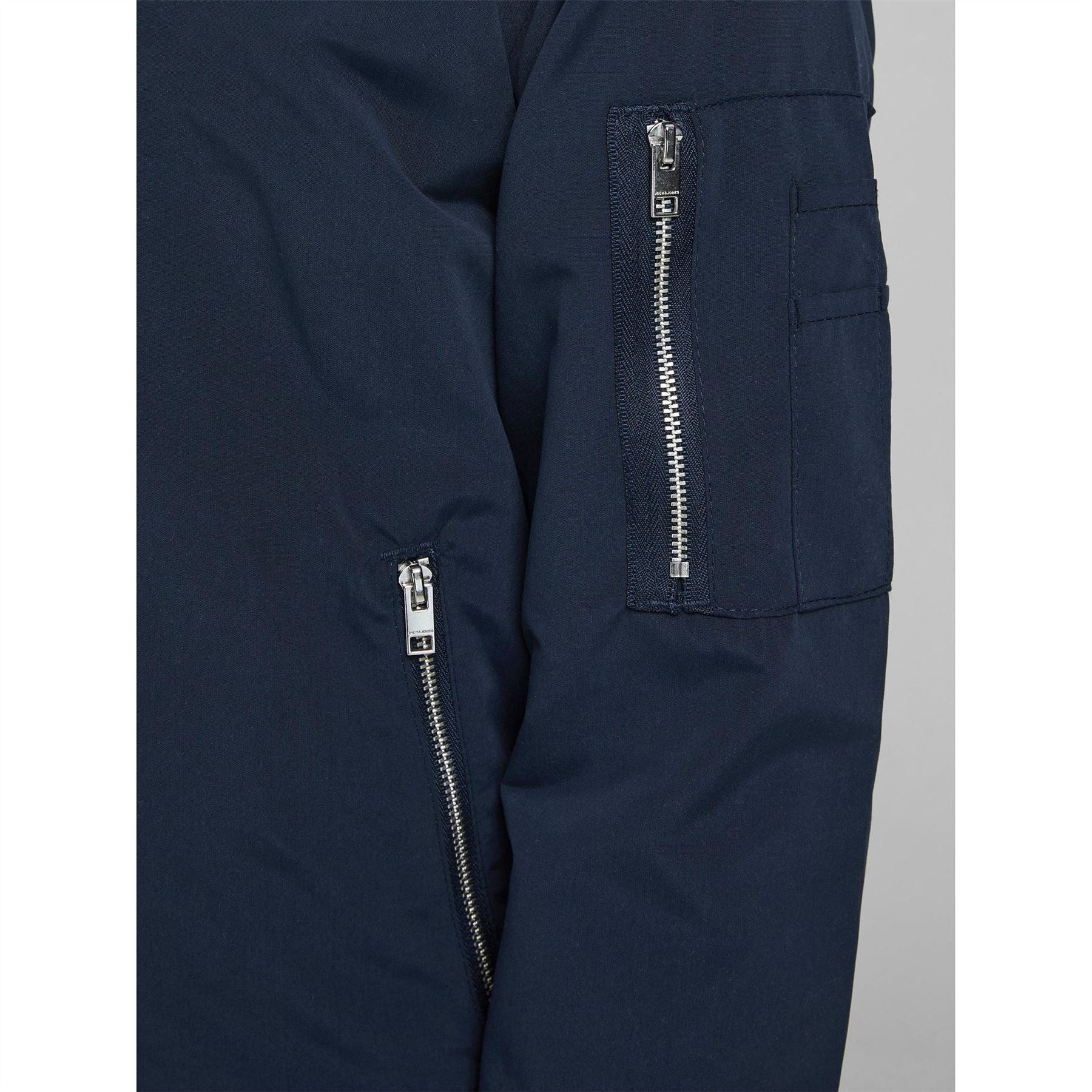Jack and Jones Rush Zip Neck Bomber Jacket
