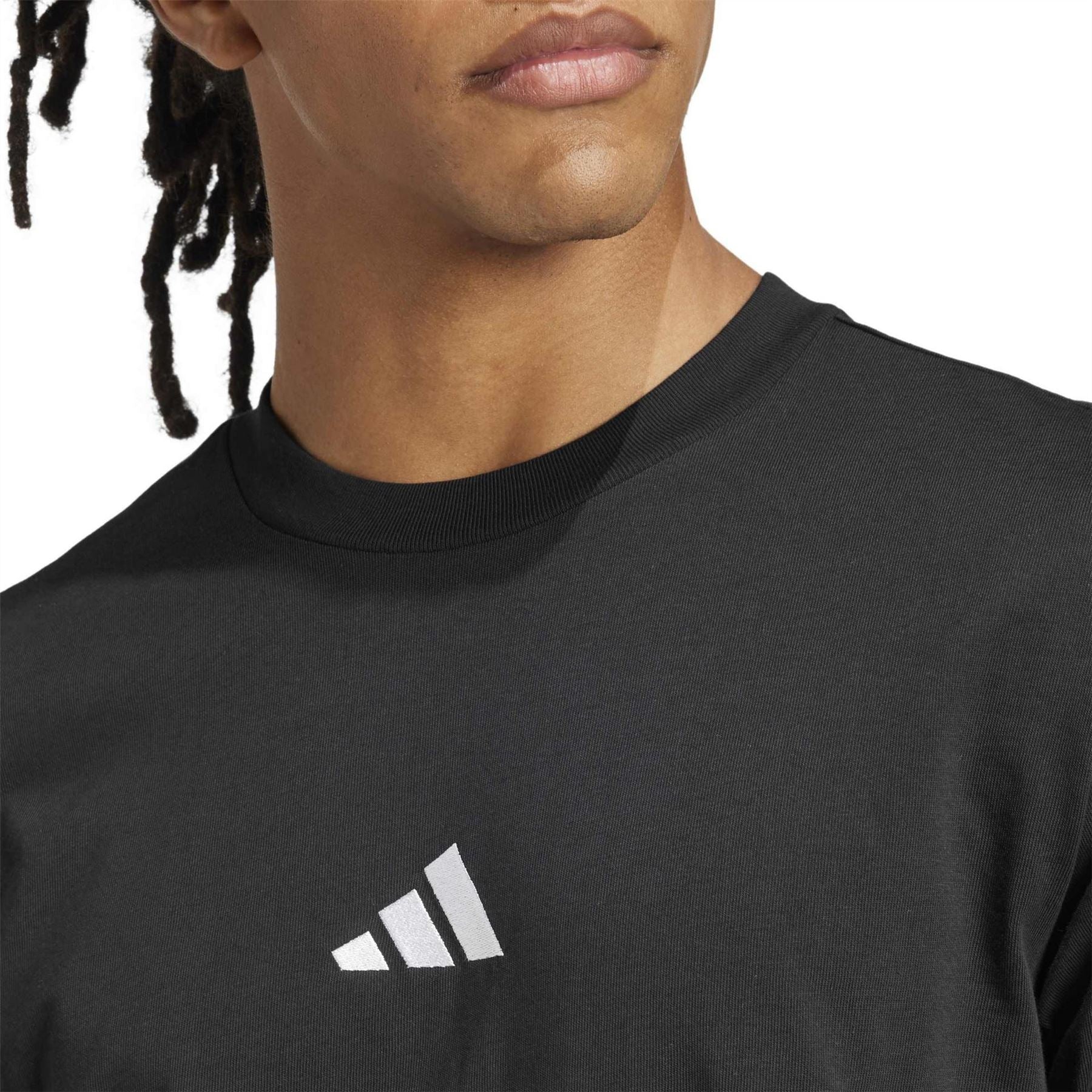 adidas Small Logo Junior Single Jersey Tee