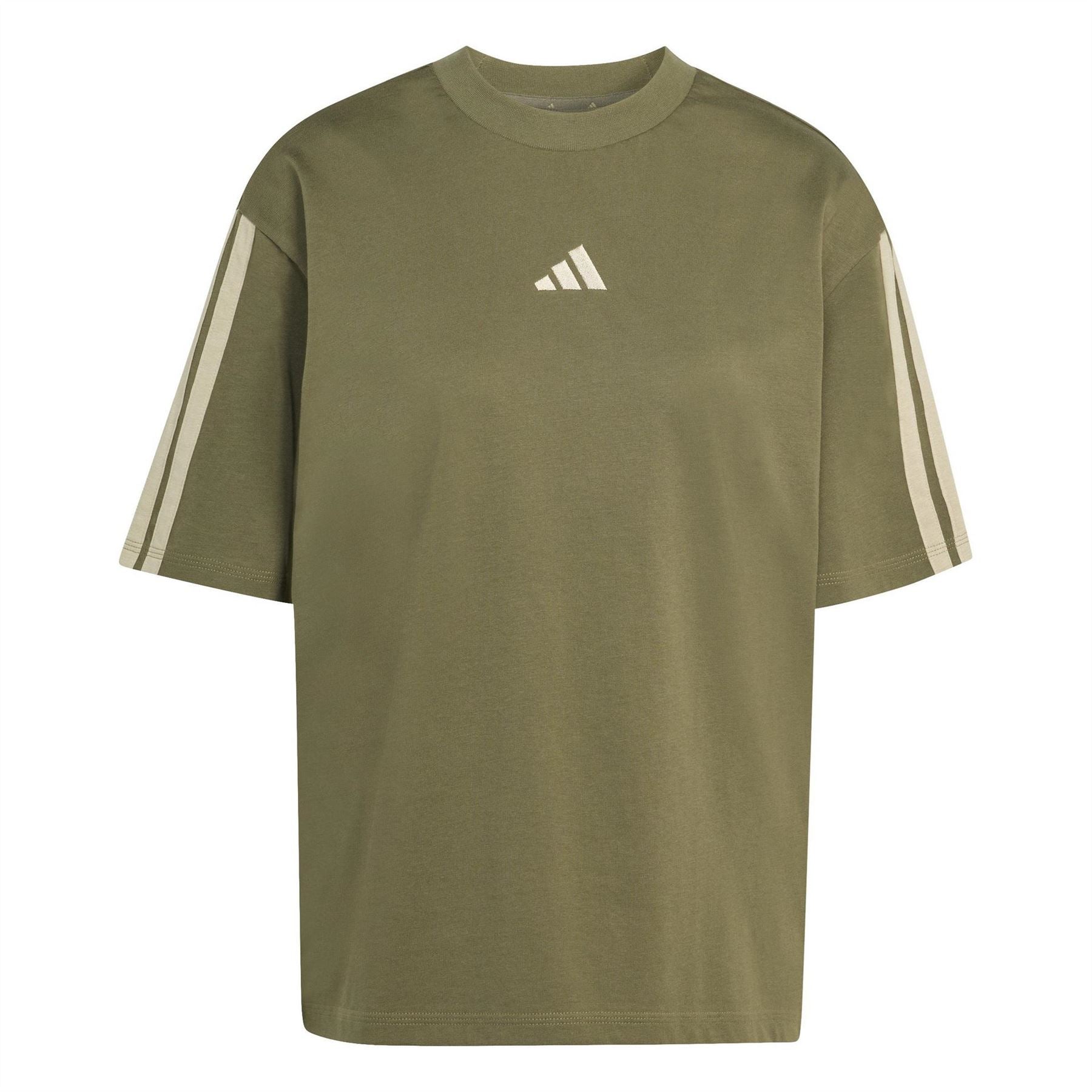 adidas Womens Essentials 3 Stripe T-Shirt