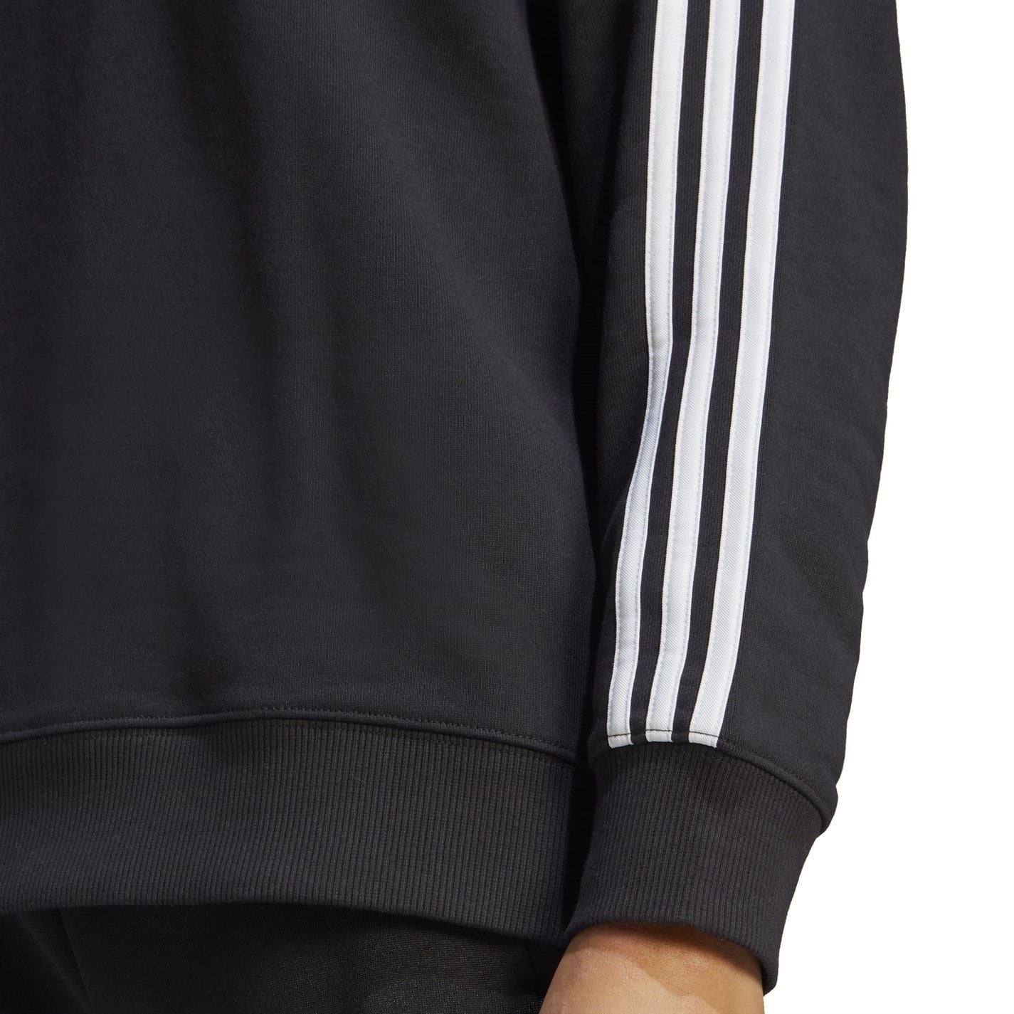 adidas Womens Studio Lounge 3 Stripes Sweatshirt
