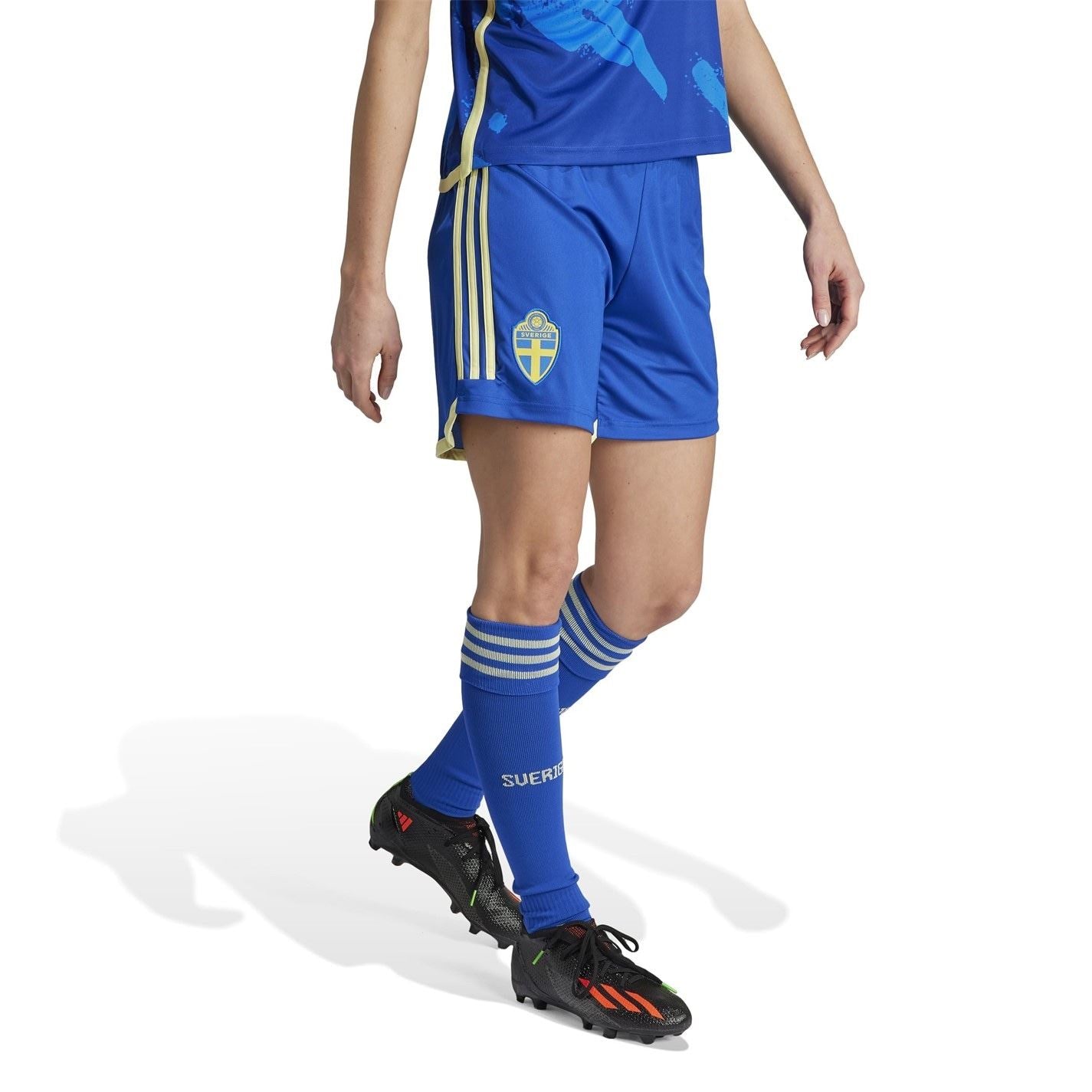 adidas Womens Sweden Team 23 Away Shorts