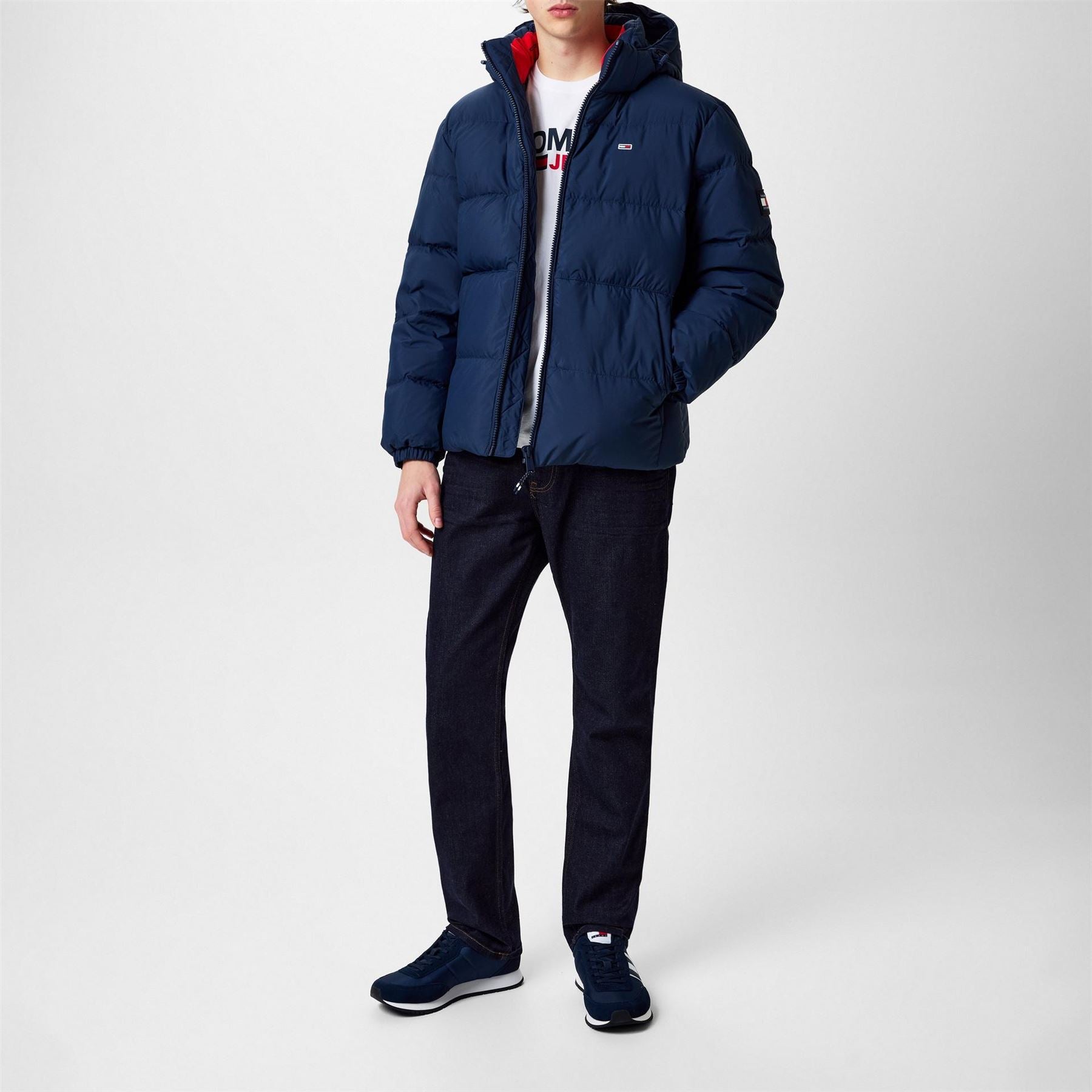 Tommy Jeans Tjm Essential Hooded Puffer Jacket