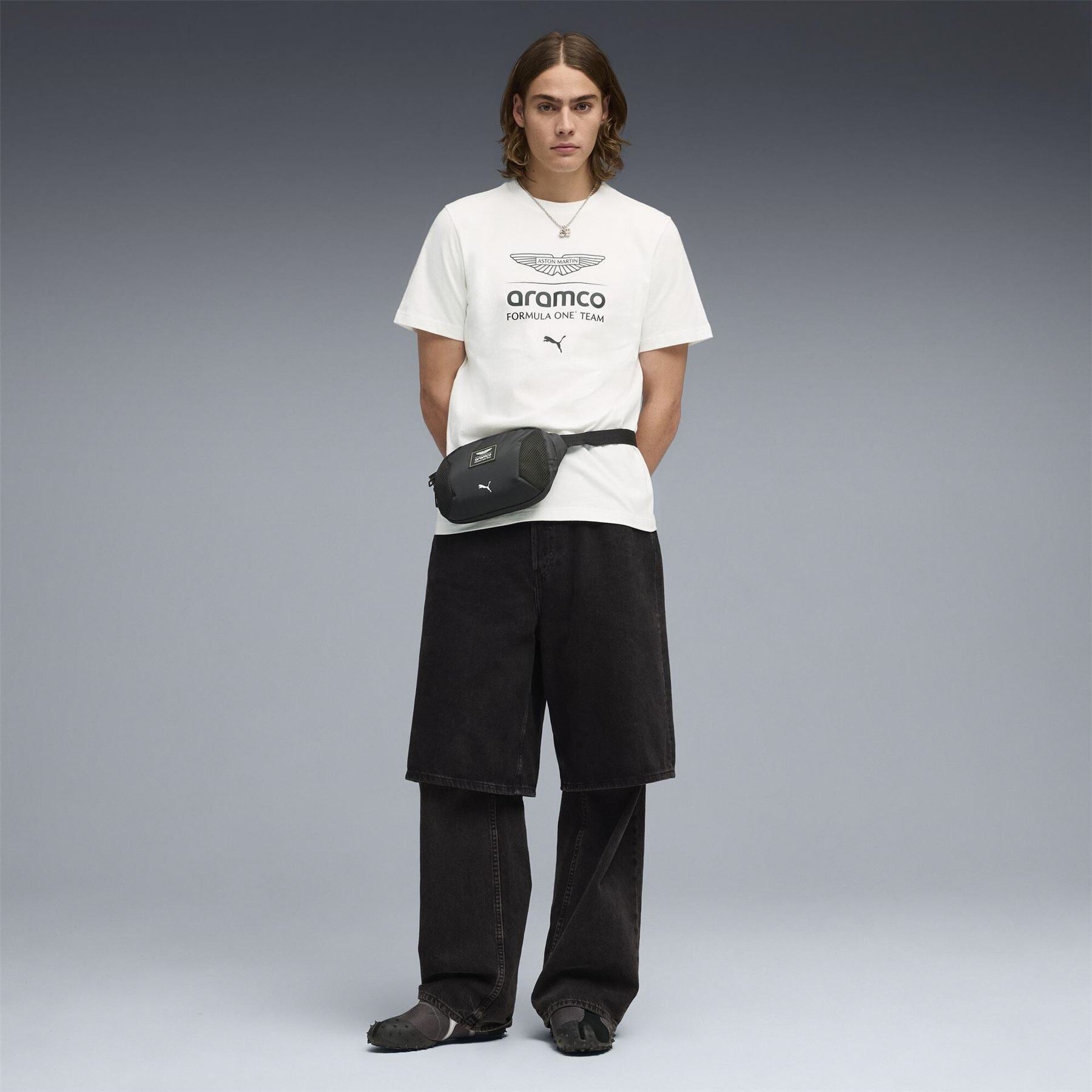 Puma Mens X Aston Martin F1® Team Essentials Tee