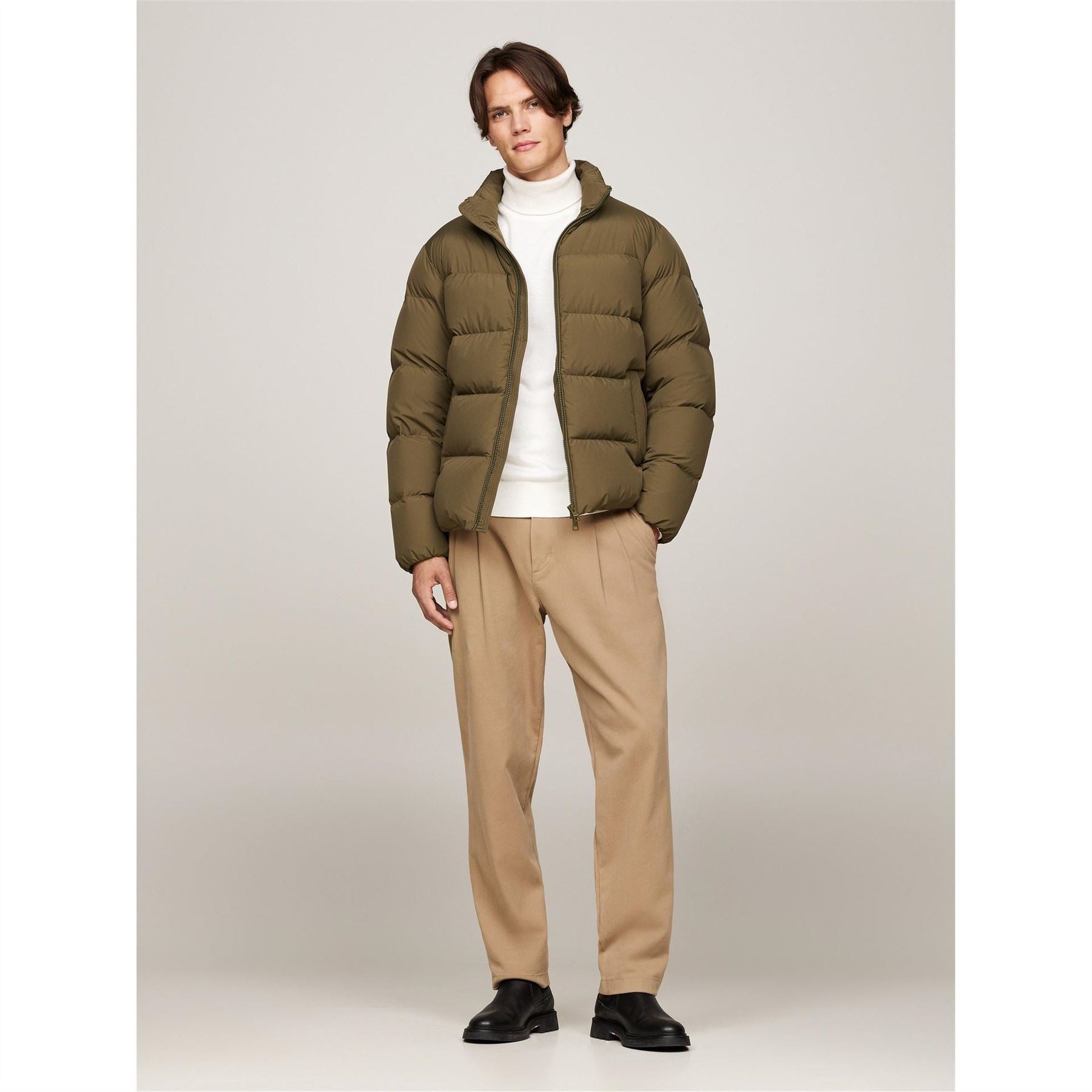 Tommy Hilfiger Recycled Polyester Short Puffer Jacket