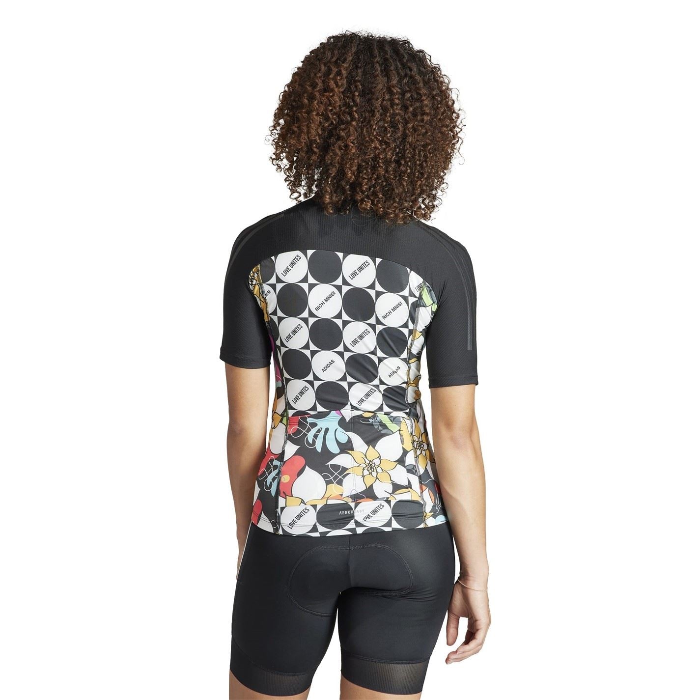 adidas Womens Rich Mnisi X The Cycling Short Sleeve Shirt