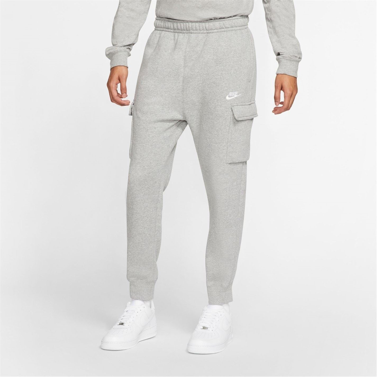 Nike Mens Sportswear Club Fleece Cargo Pants