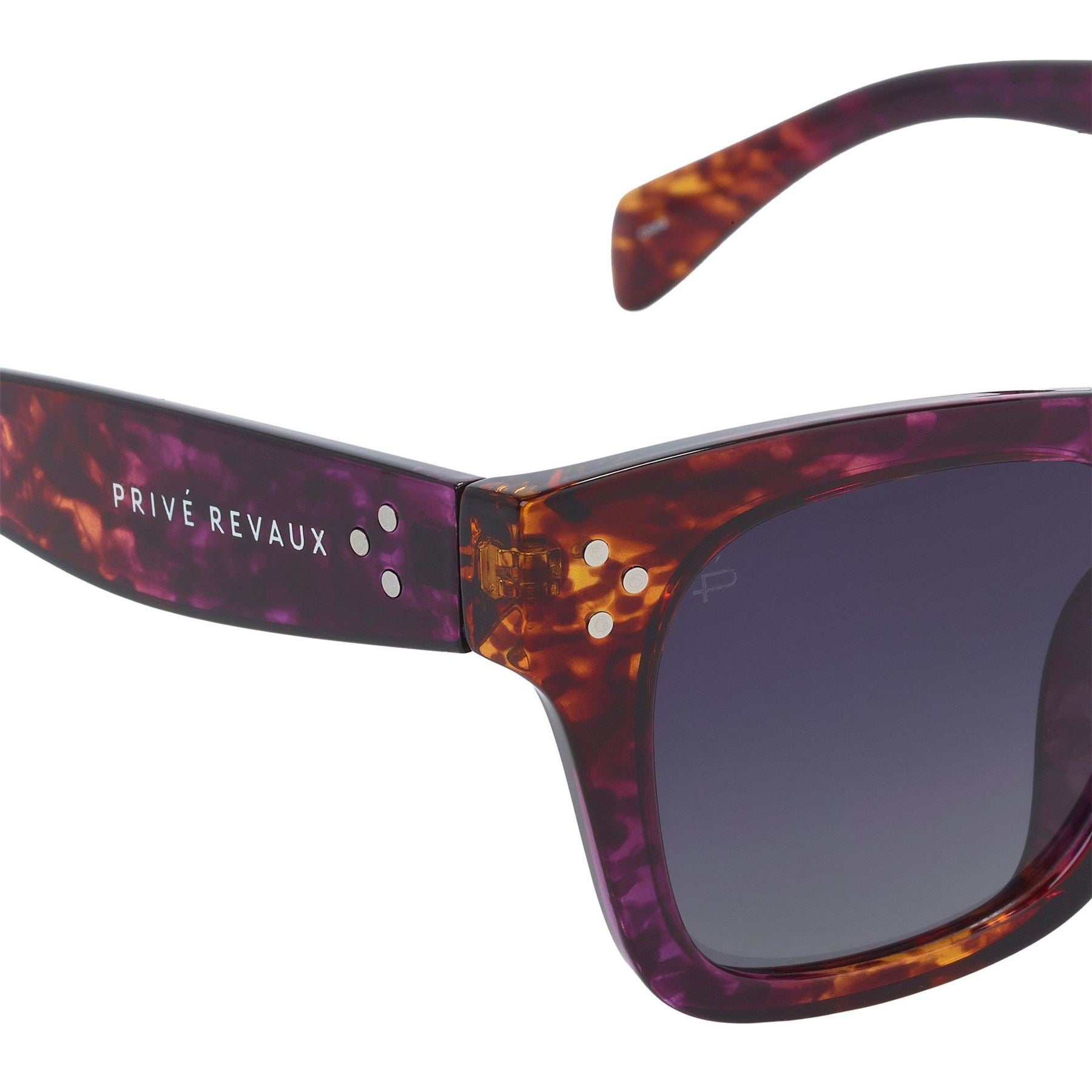 Prive Revaux R The Kennedy Rectangle Full Rim Sunglasses