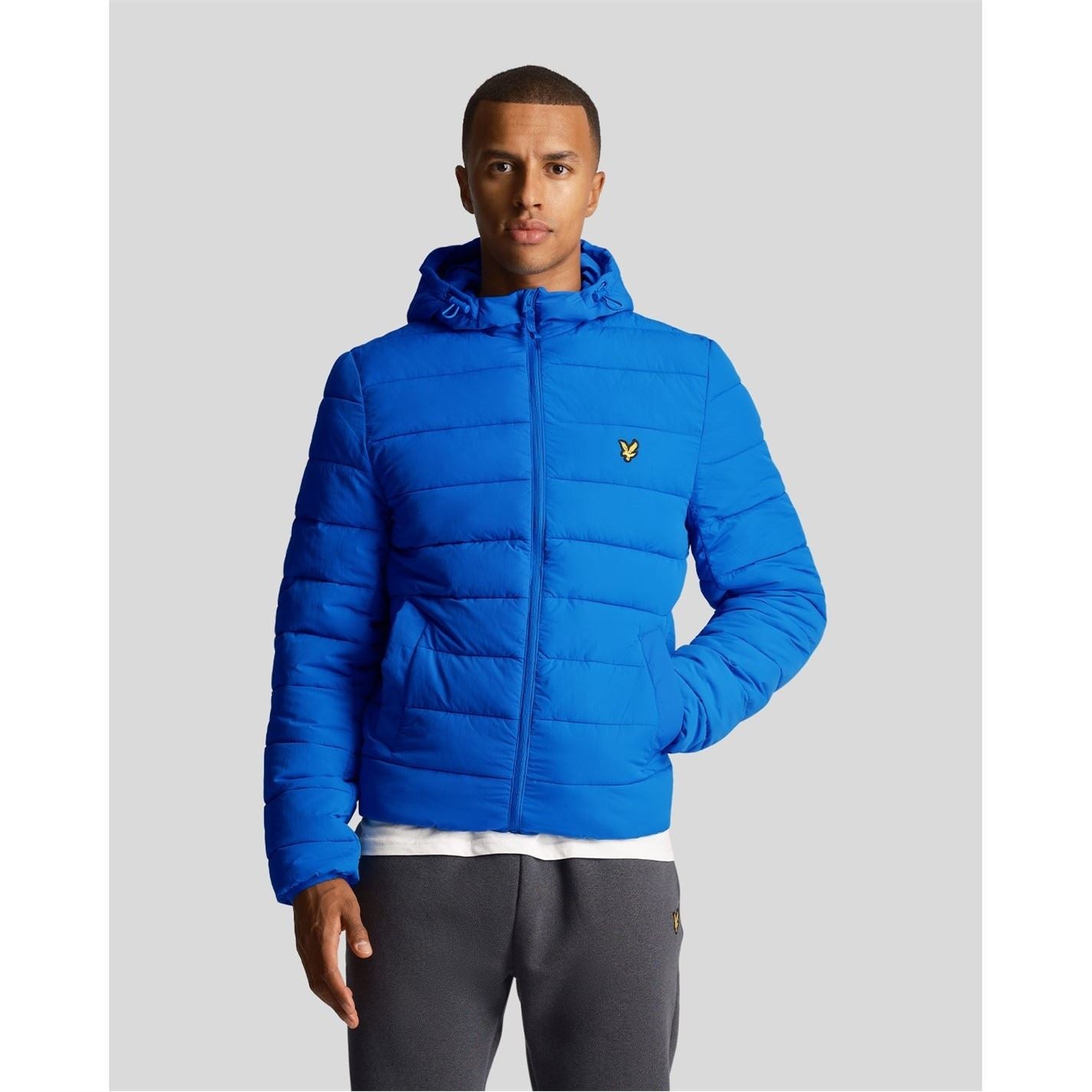 Lyle and Scott Lw Hooded Relaxed Fit Puffer Jacket